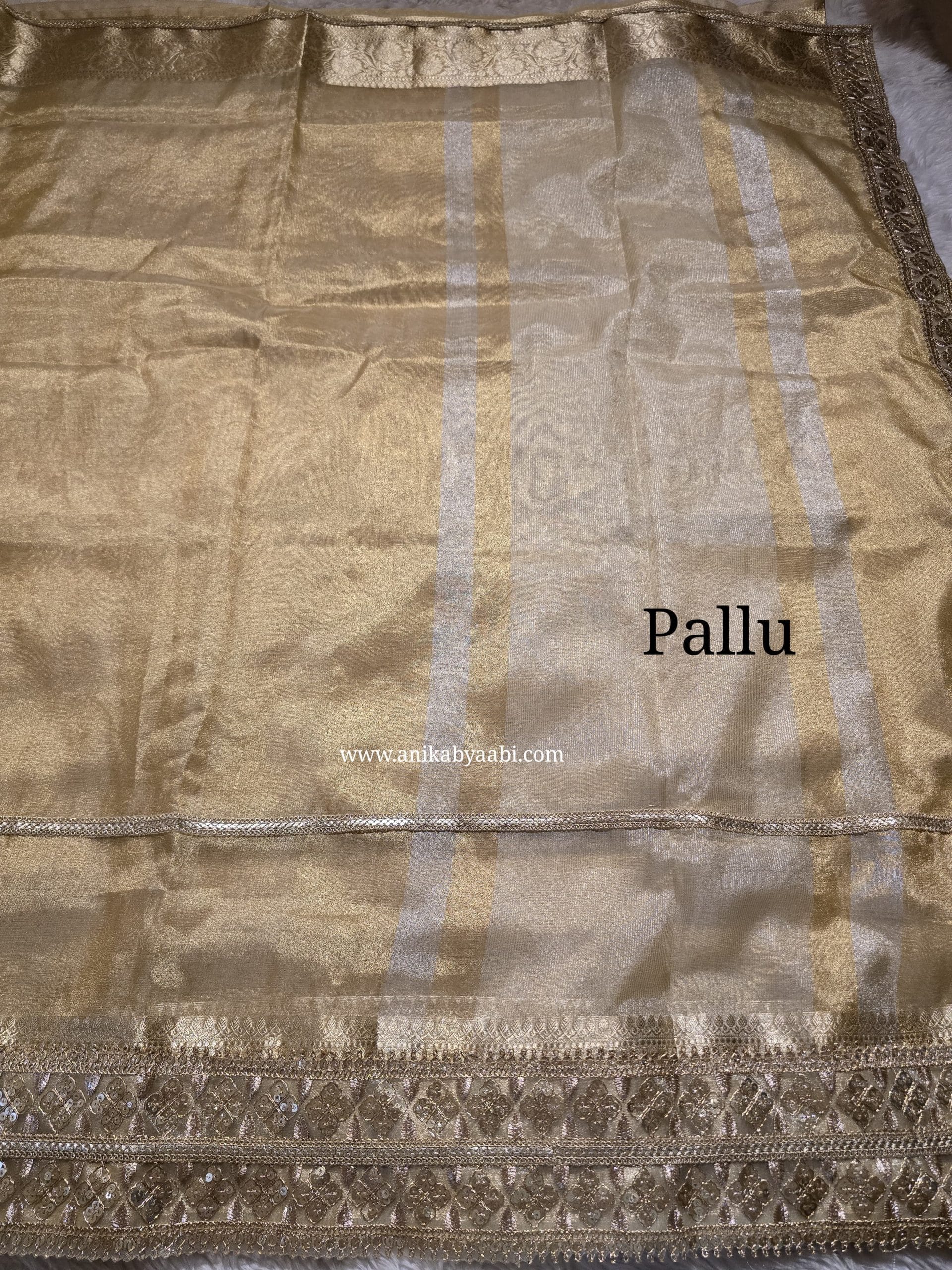 ADITI-GOLD SAREE - Image 3