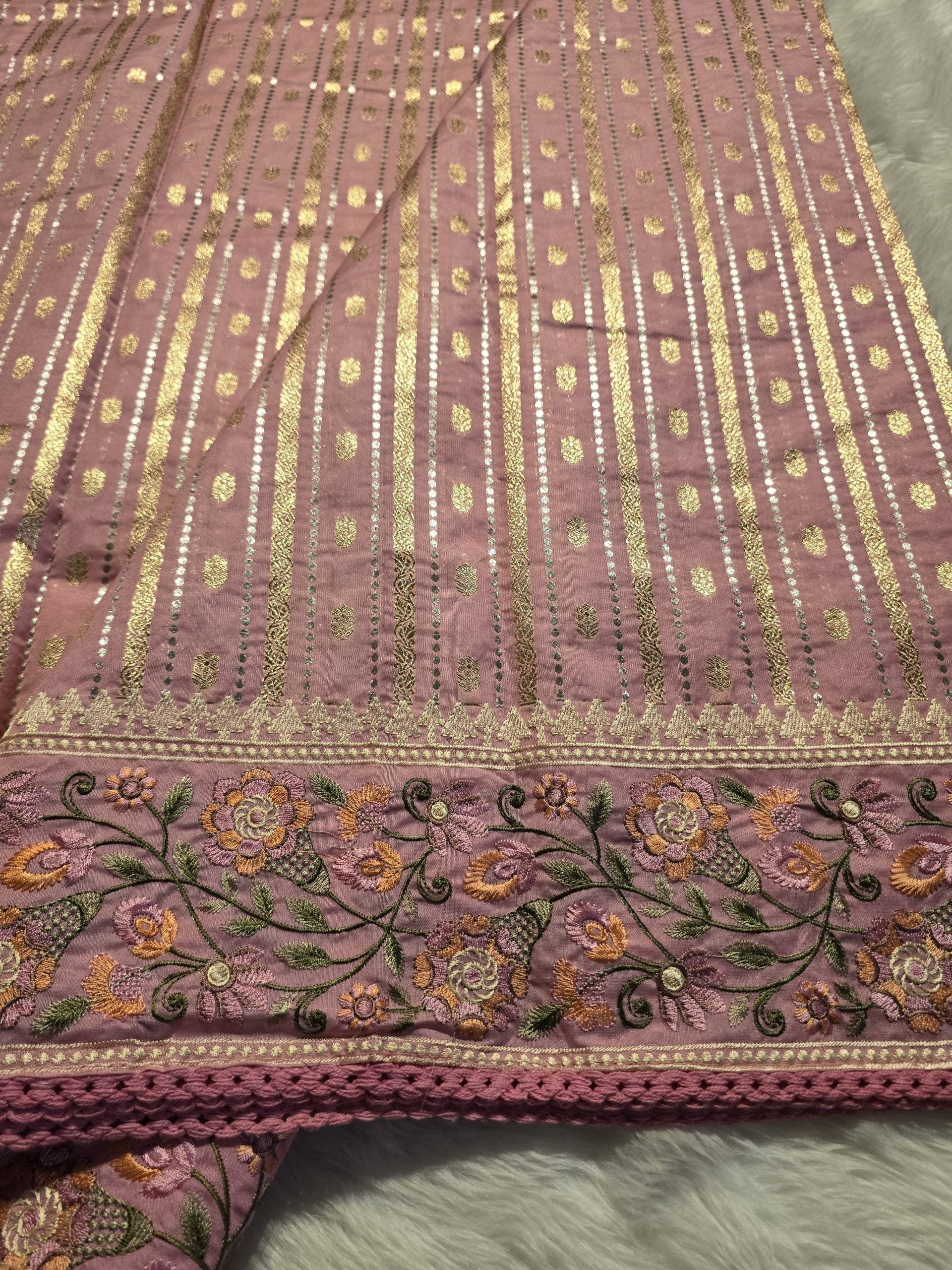 ANAHA- BABY PINK SAREE - Image 5