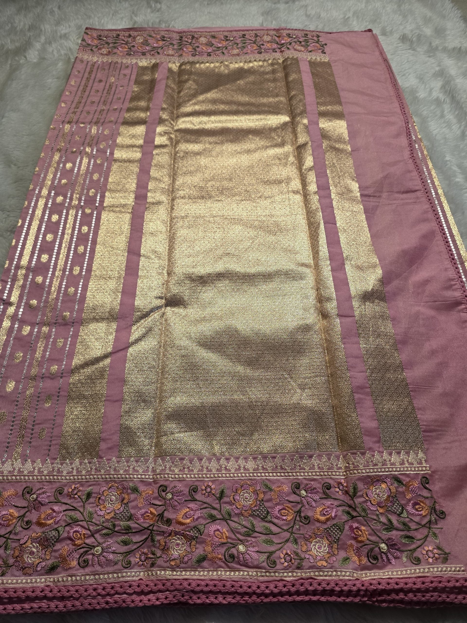 ANAHA- BABY PINK SAREE - Image 7