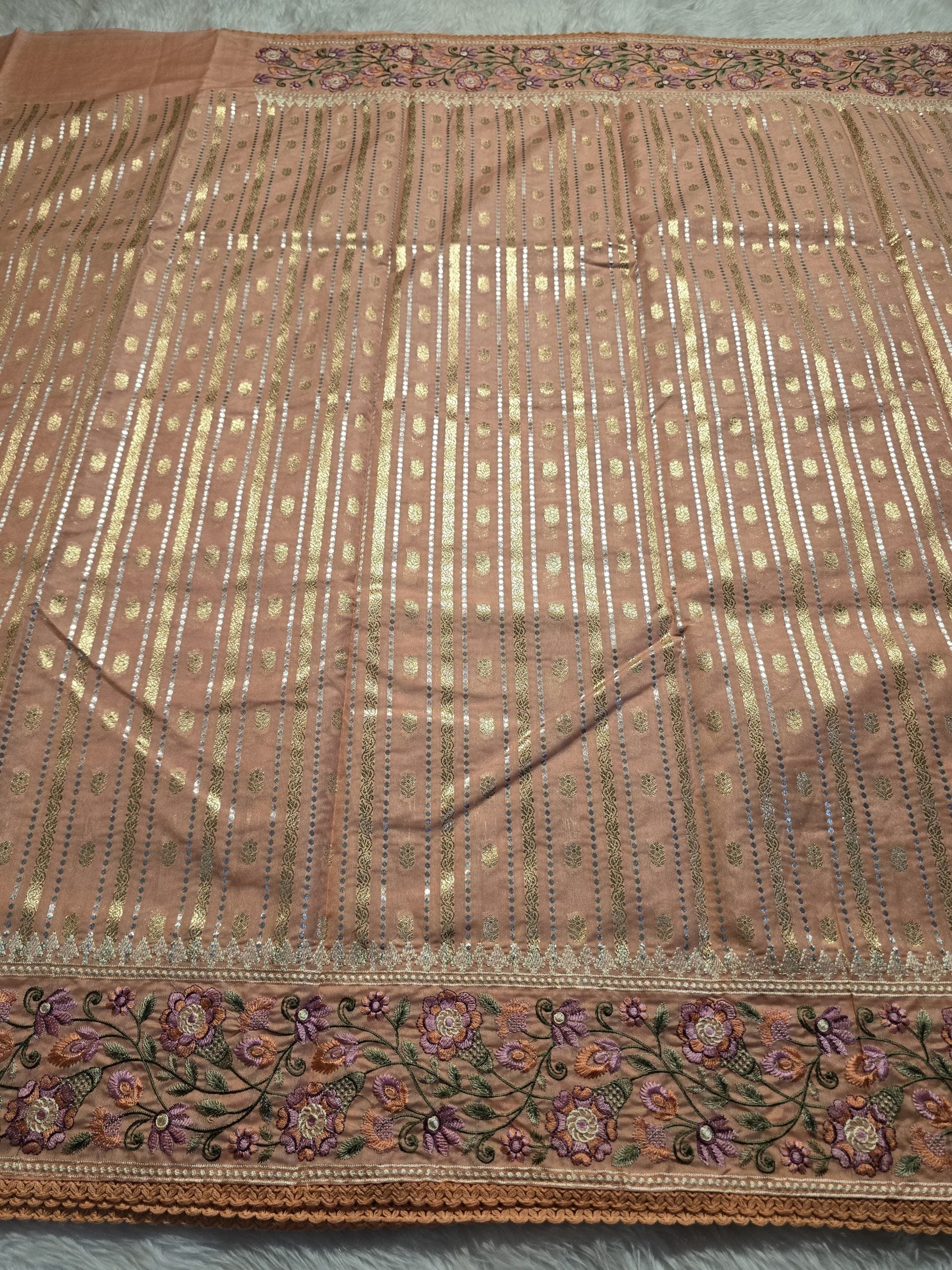 ANAHA-PEACH SAREE - Image 3