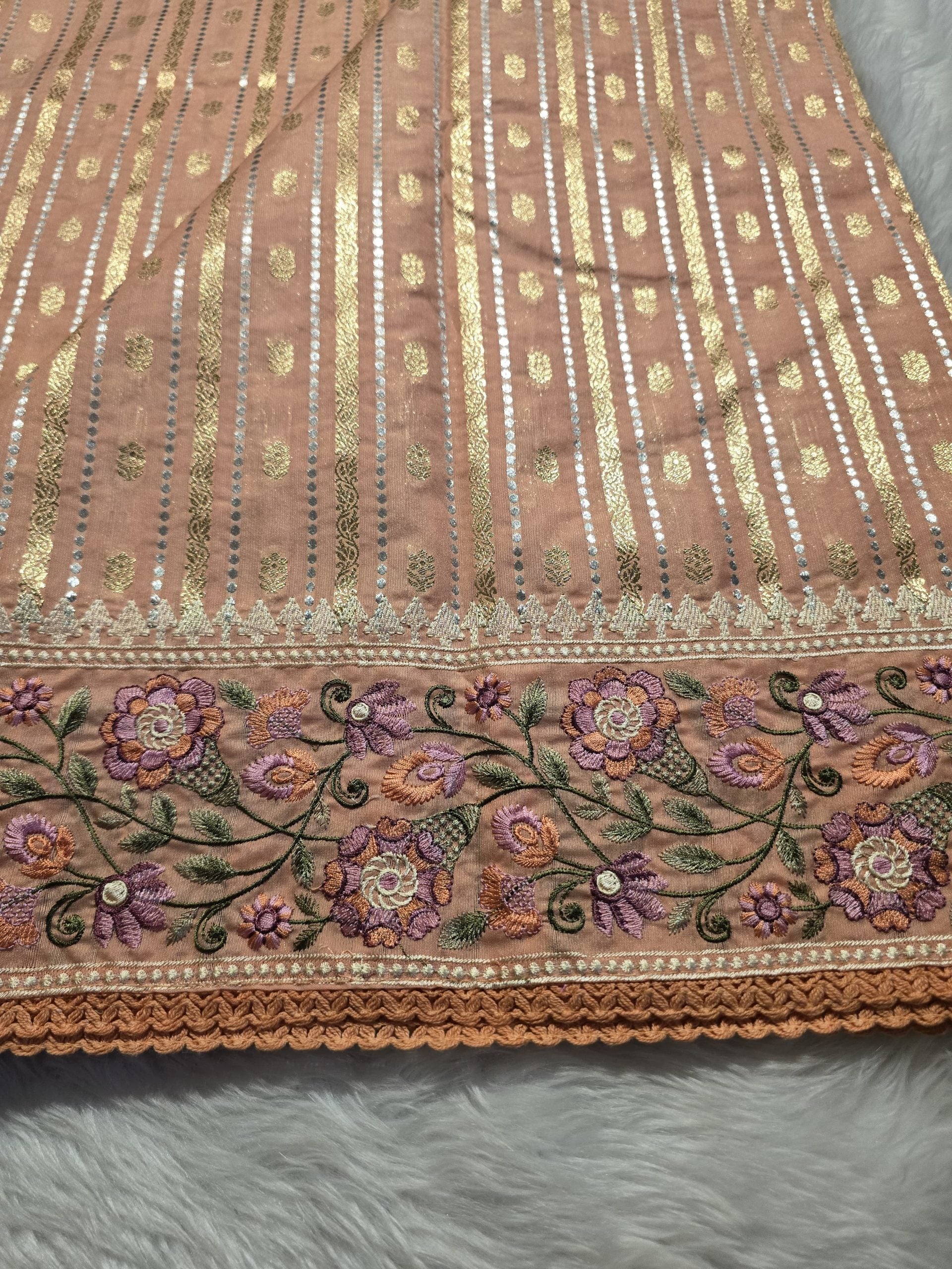 ANAHA-PEACH SAREE - Image 4