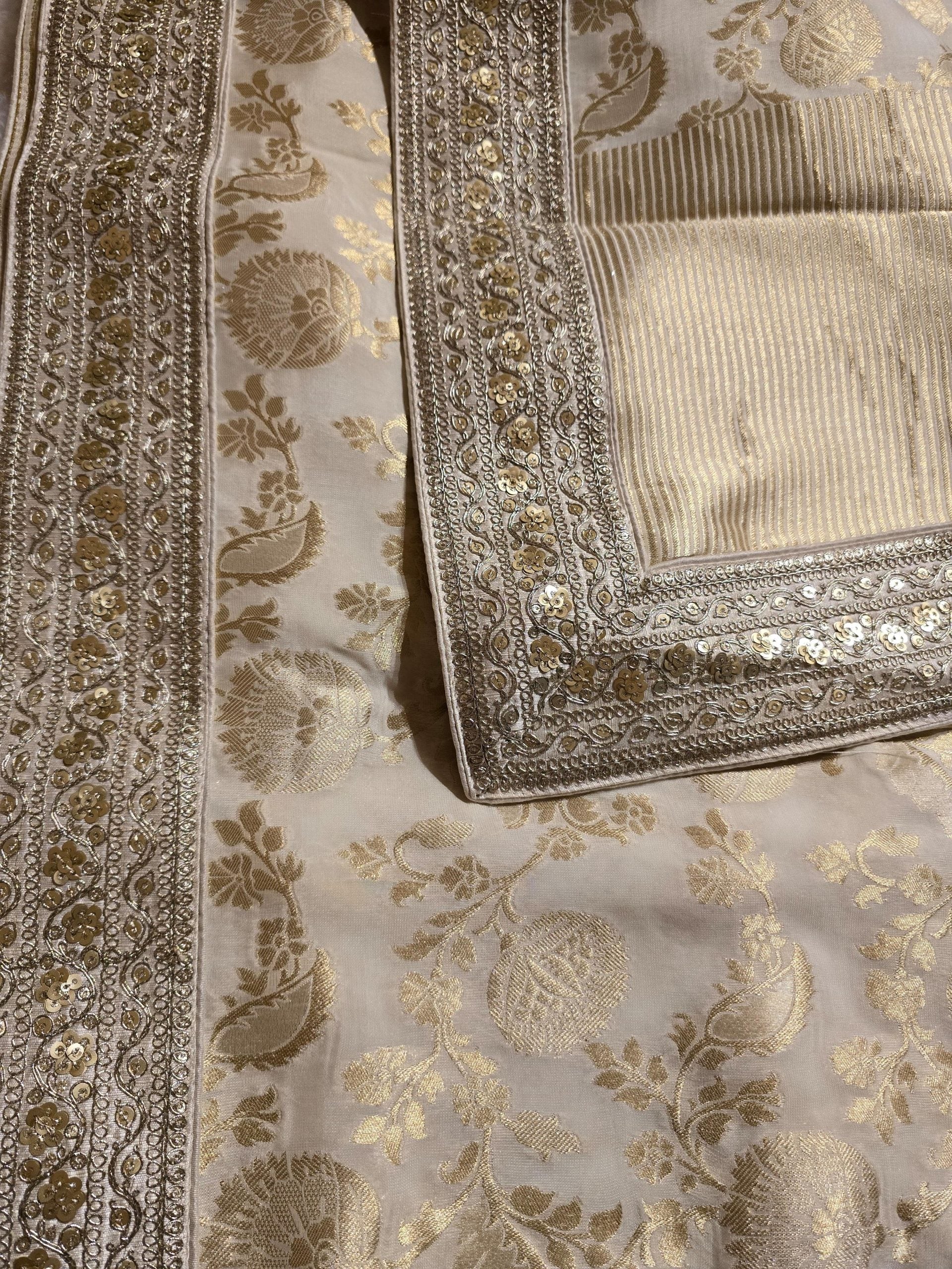 ANIKA BRIDAL EDIT- HALF WHITE SAREE - Image 8
