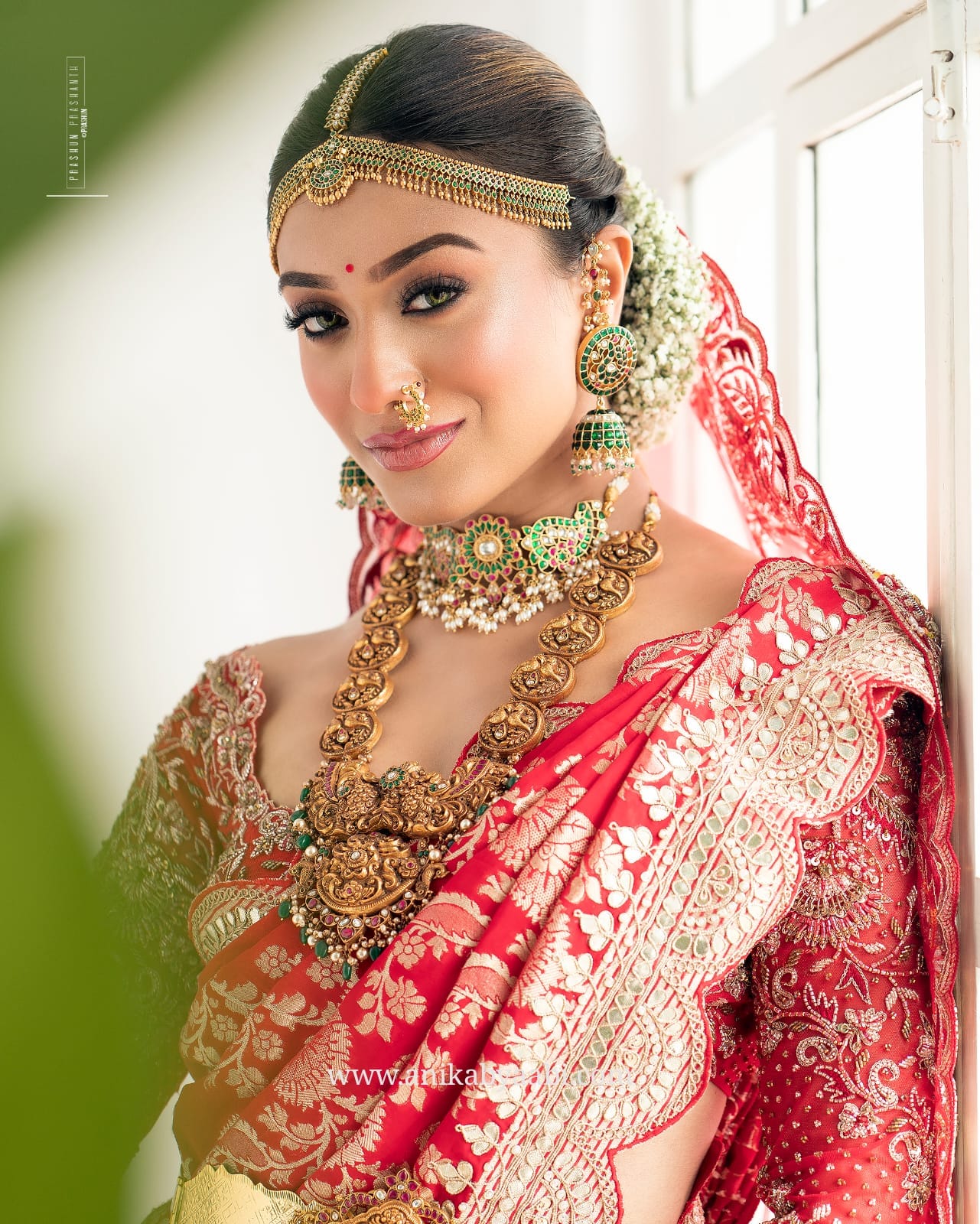 ANIKA BRIDAL EDIT - RED SAREE - Image 11