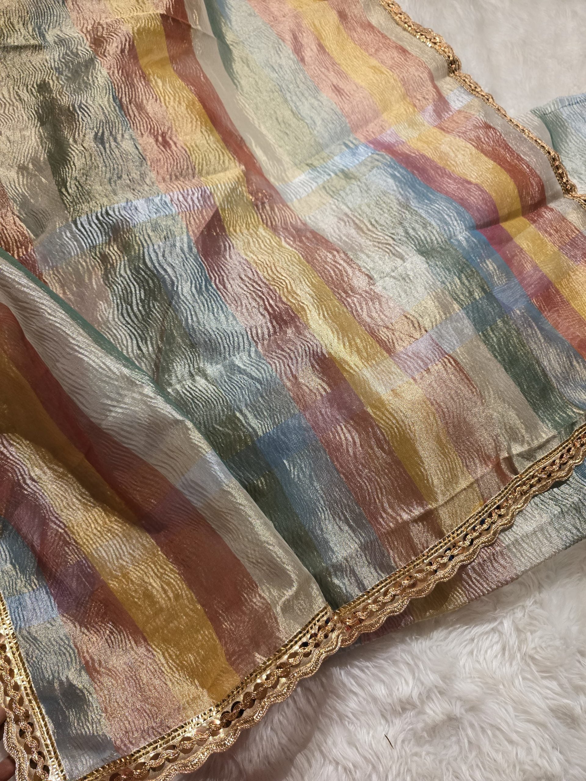 CRUSH-RAINBOW SAREE - Image 3