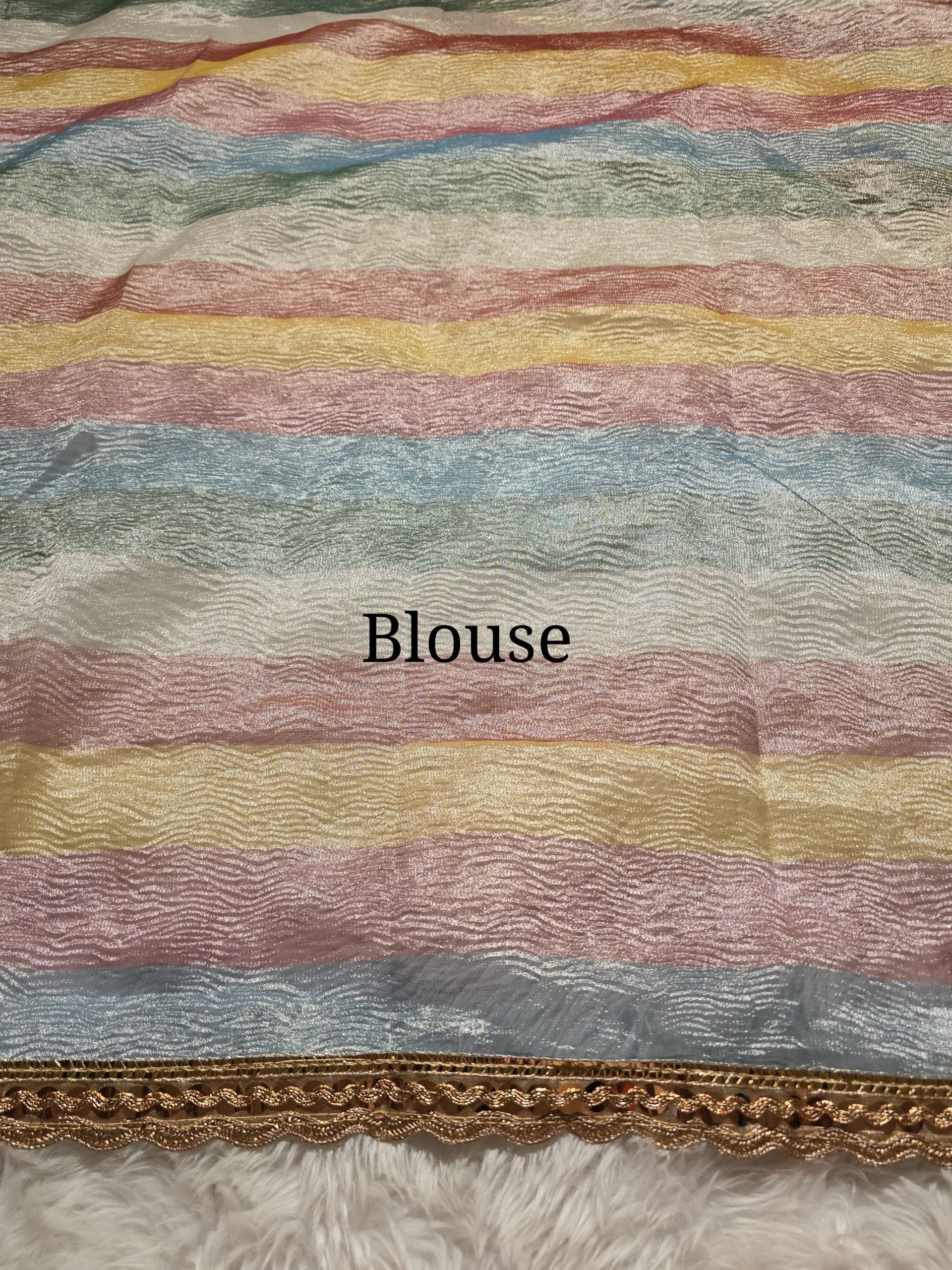 CRUSH-RAINBOW SAREE - Image 6