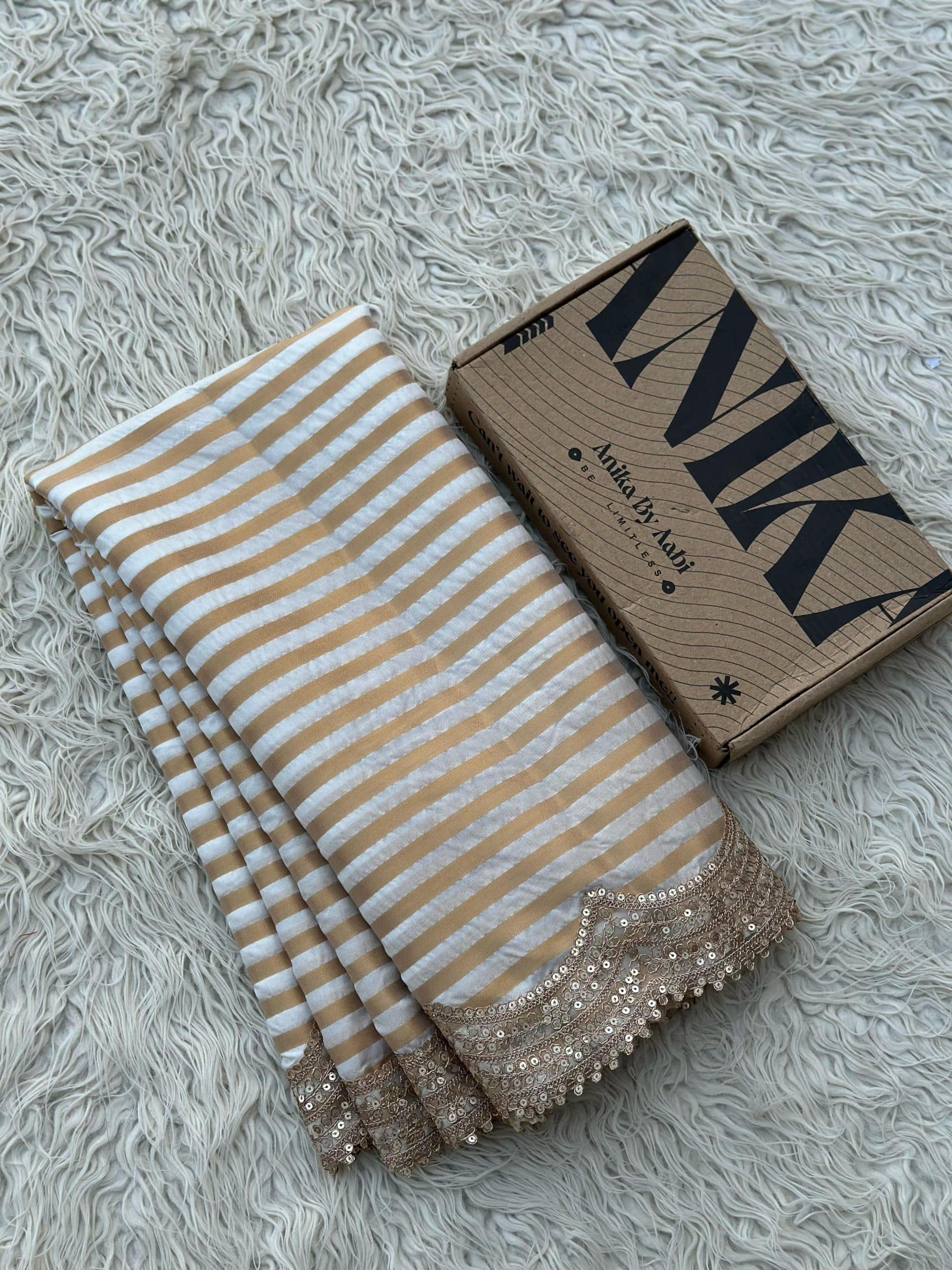 DUSHERA ONAM TISSUE LACE SAREE - Image 8