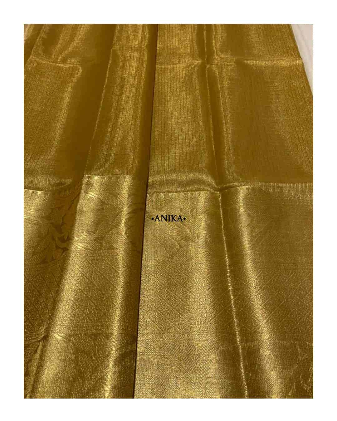 Golden Delight - Banarasi saree - Image 3