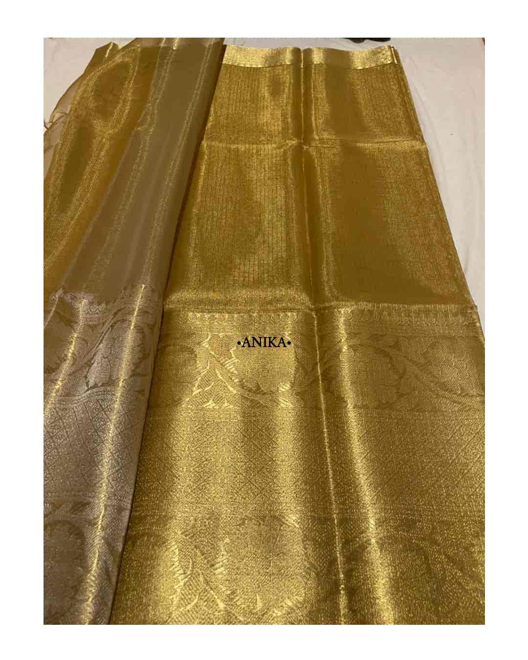 Golden Delight - Banarasi saree - Image 6