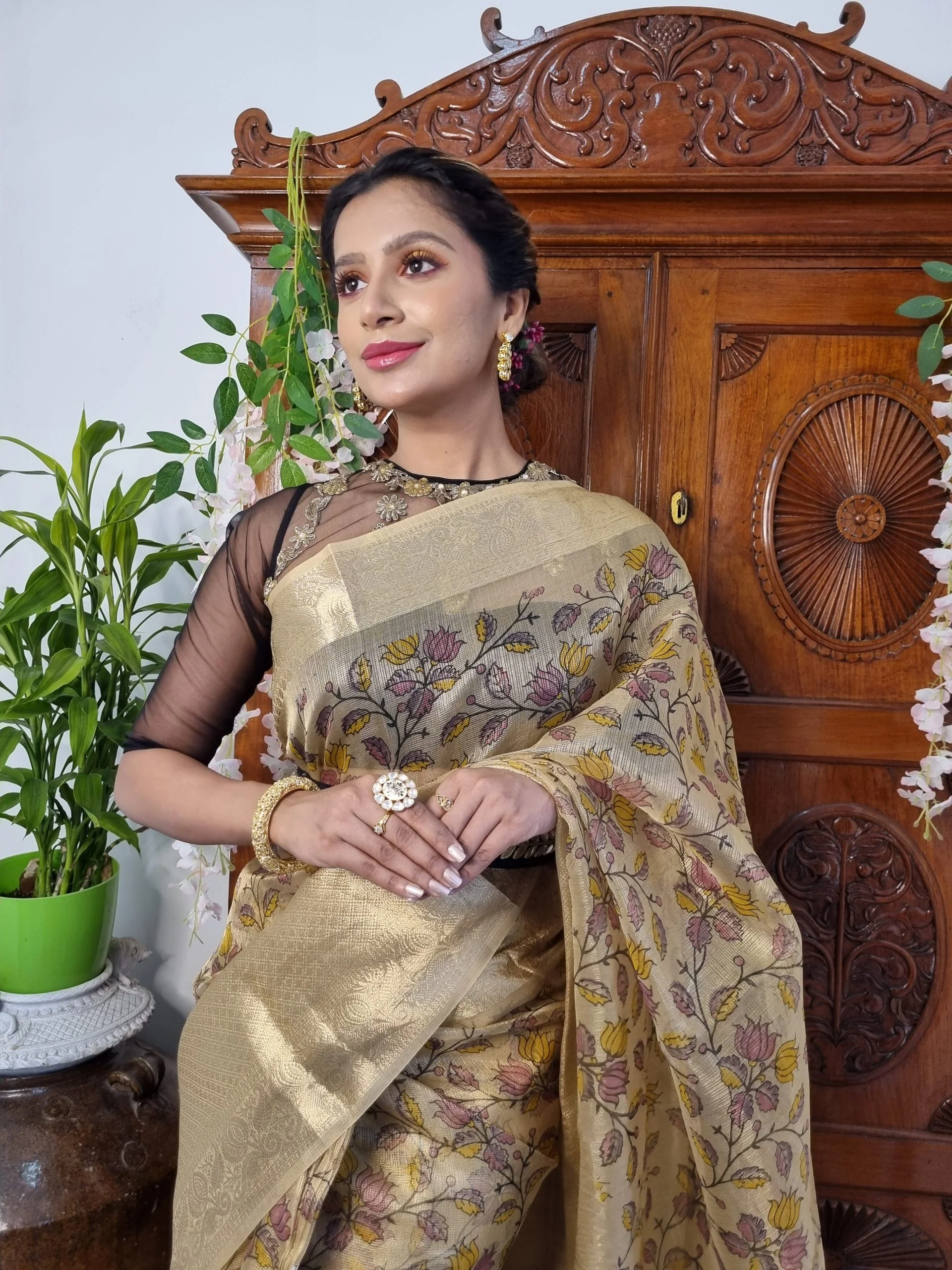 GOLDEN HOUR - FLORA SAREE - Image 8
