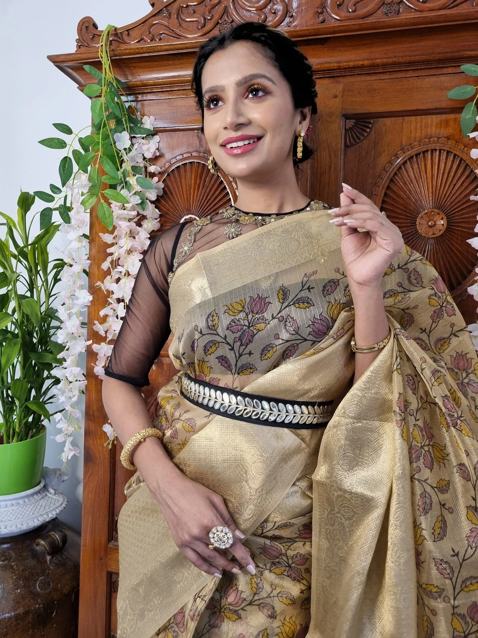 GOLDEN HOUR - FLORA SAREE - Image 9
