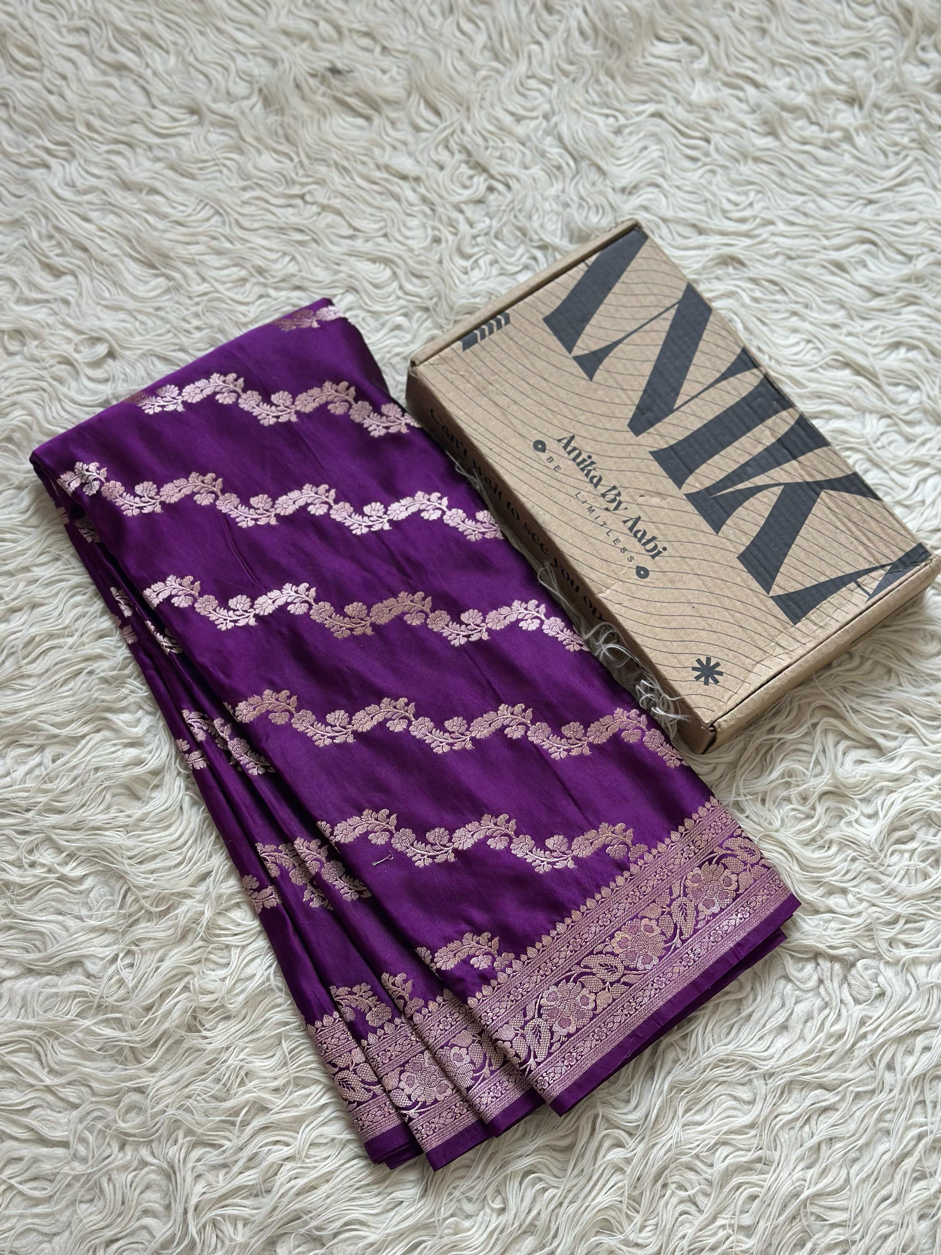 JANANI - BANARASI MASHRU SILK SAREE - Image 10