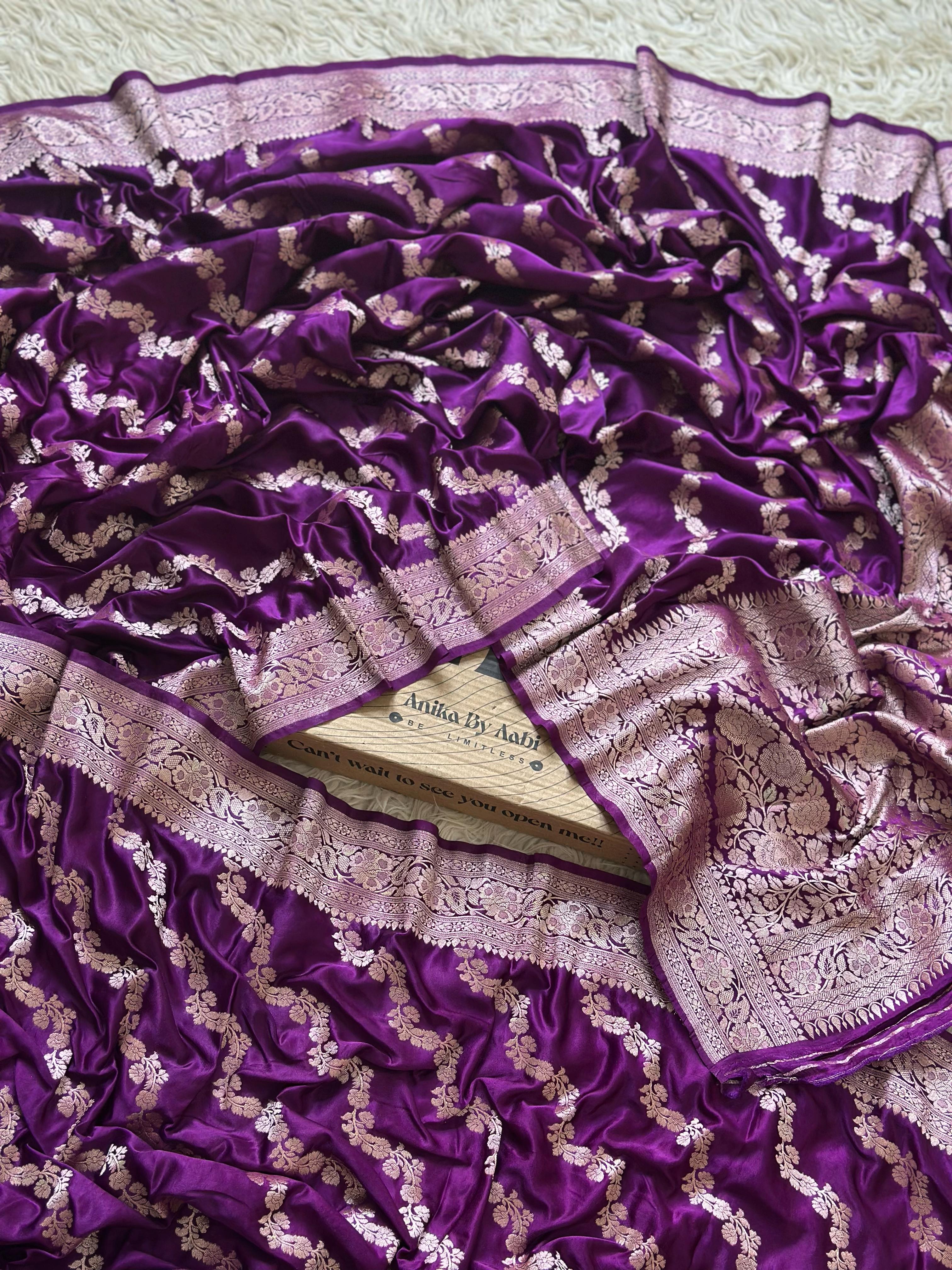 JANANI - BANARASI MASHRU SILK SAREE - Image 4