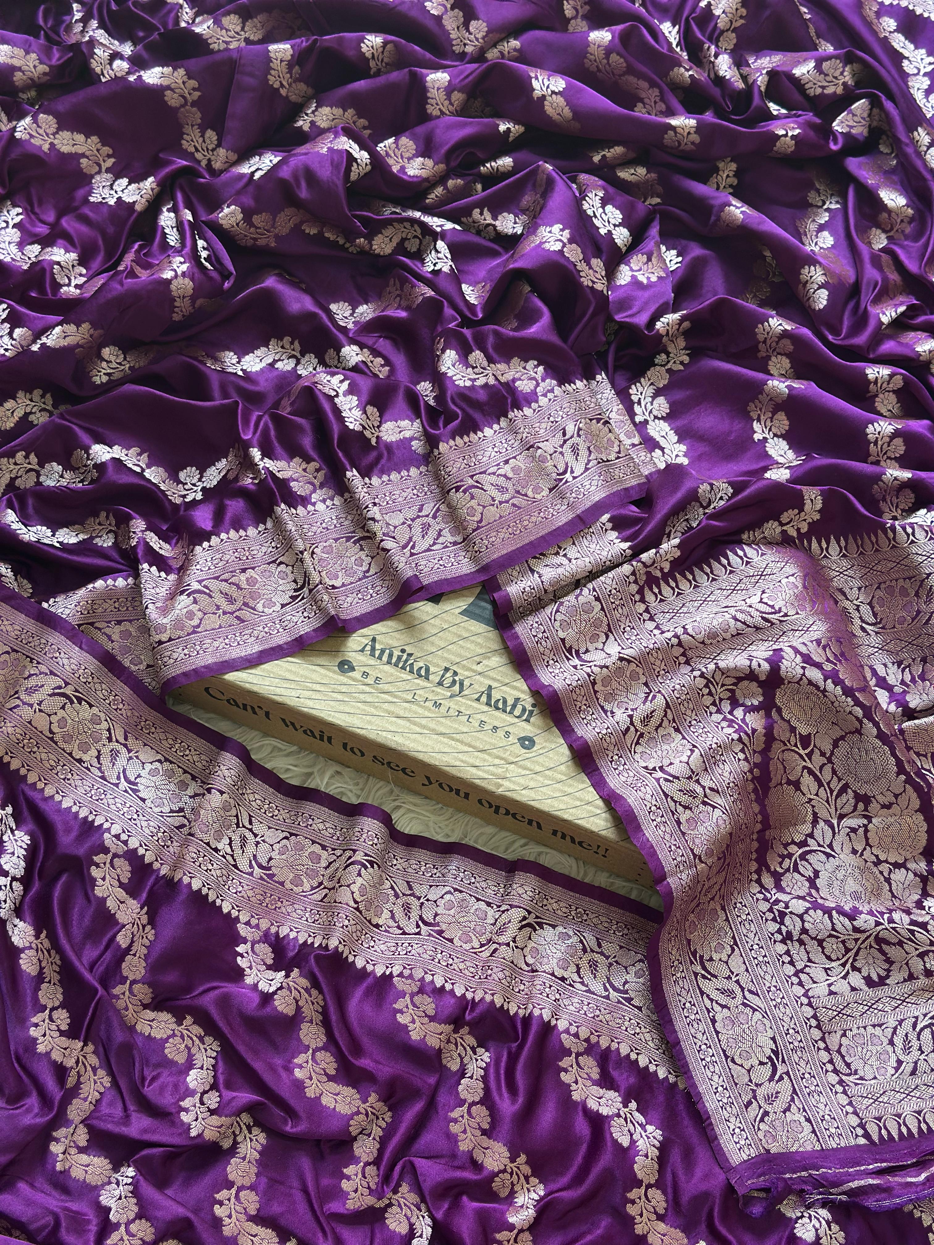 JANANI - BANARASI MASHRU SILK SAREE - Image 5