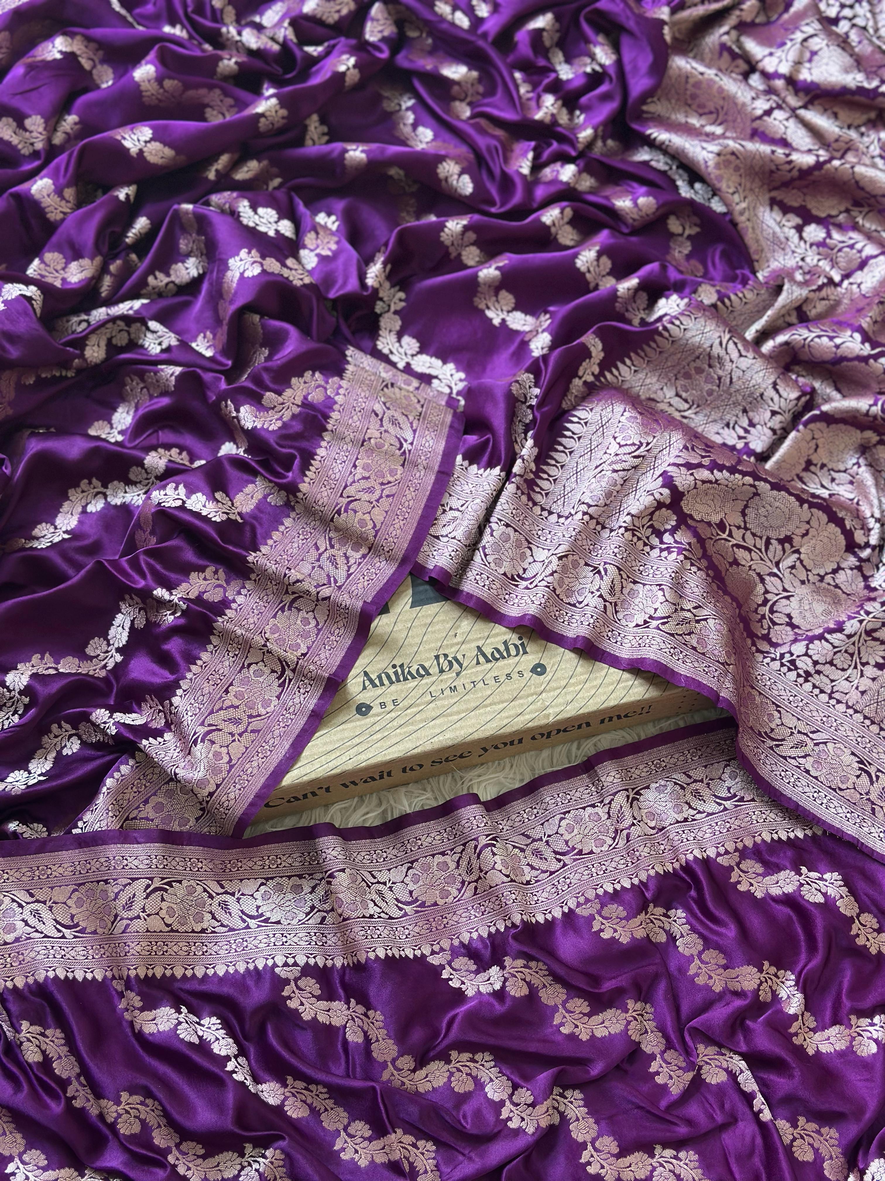 JANANI - BANARASI MASHRU SILK SAREE - Image 6