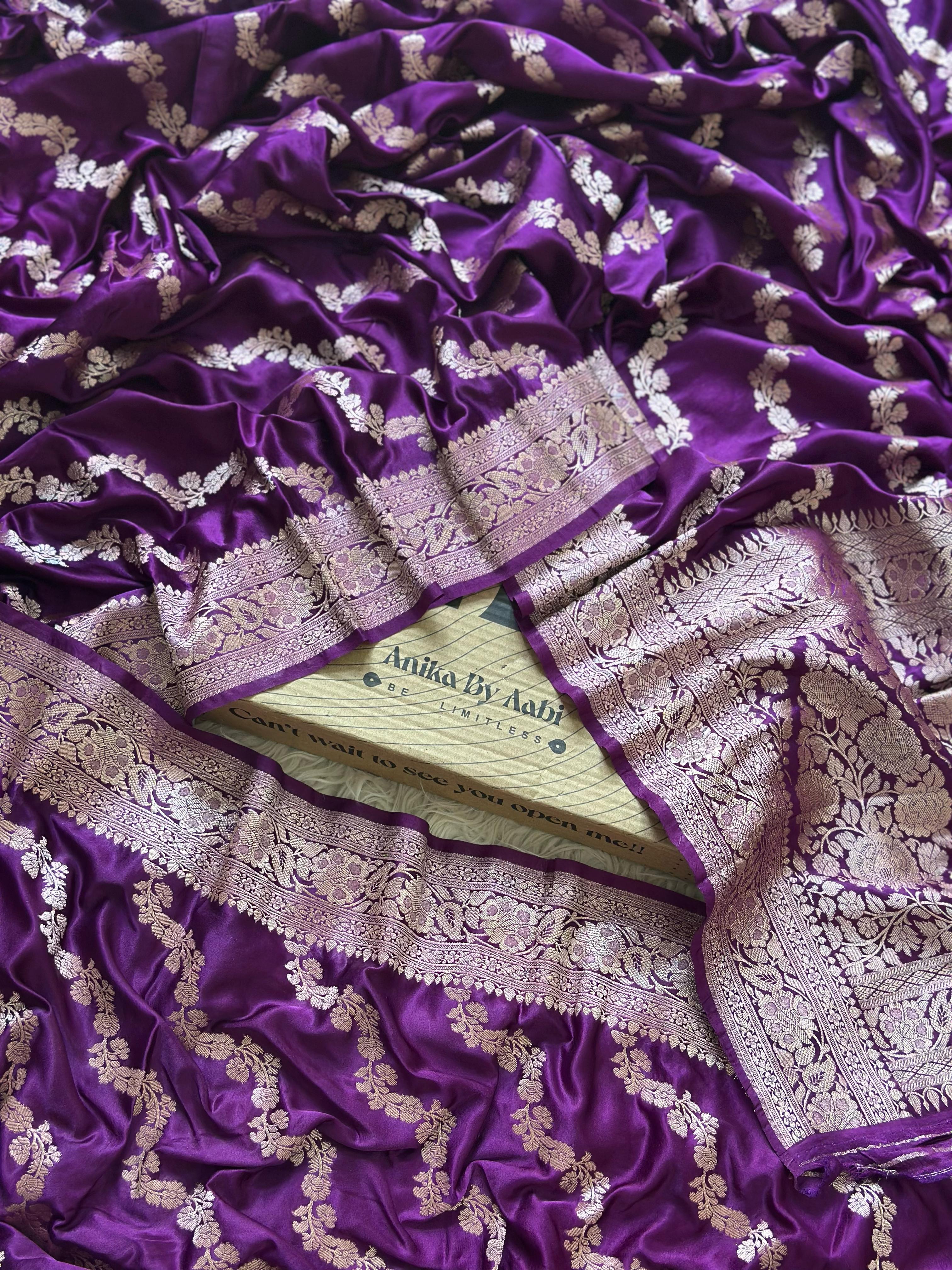 JANANI - BANARASI MASHRU SILK SAREE - Image 7