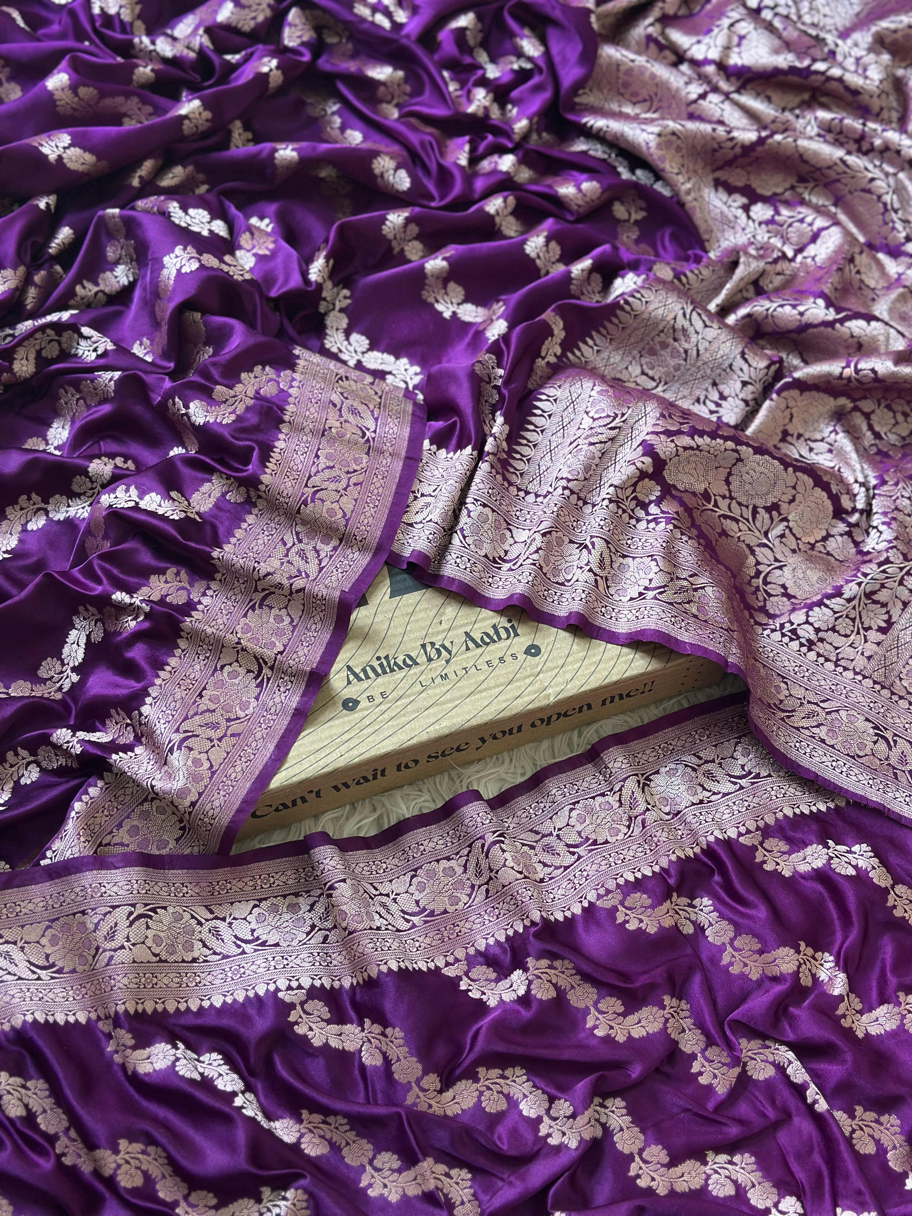 JANANI - BANARASI MASHRU SILK SAREE - Image 8