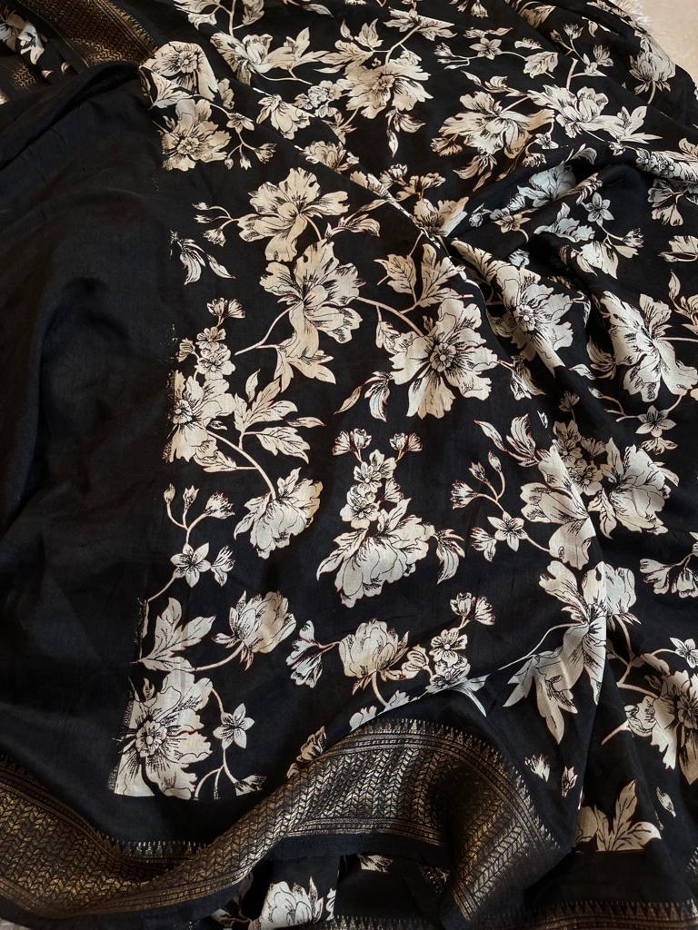 JESS-BLACK SAREE - Image 3