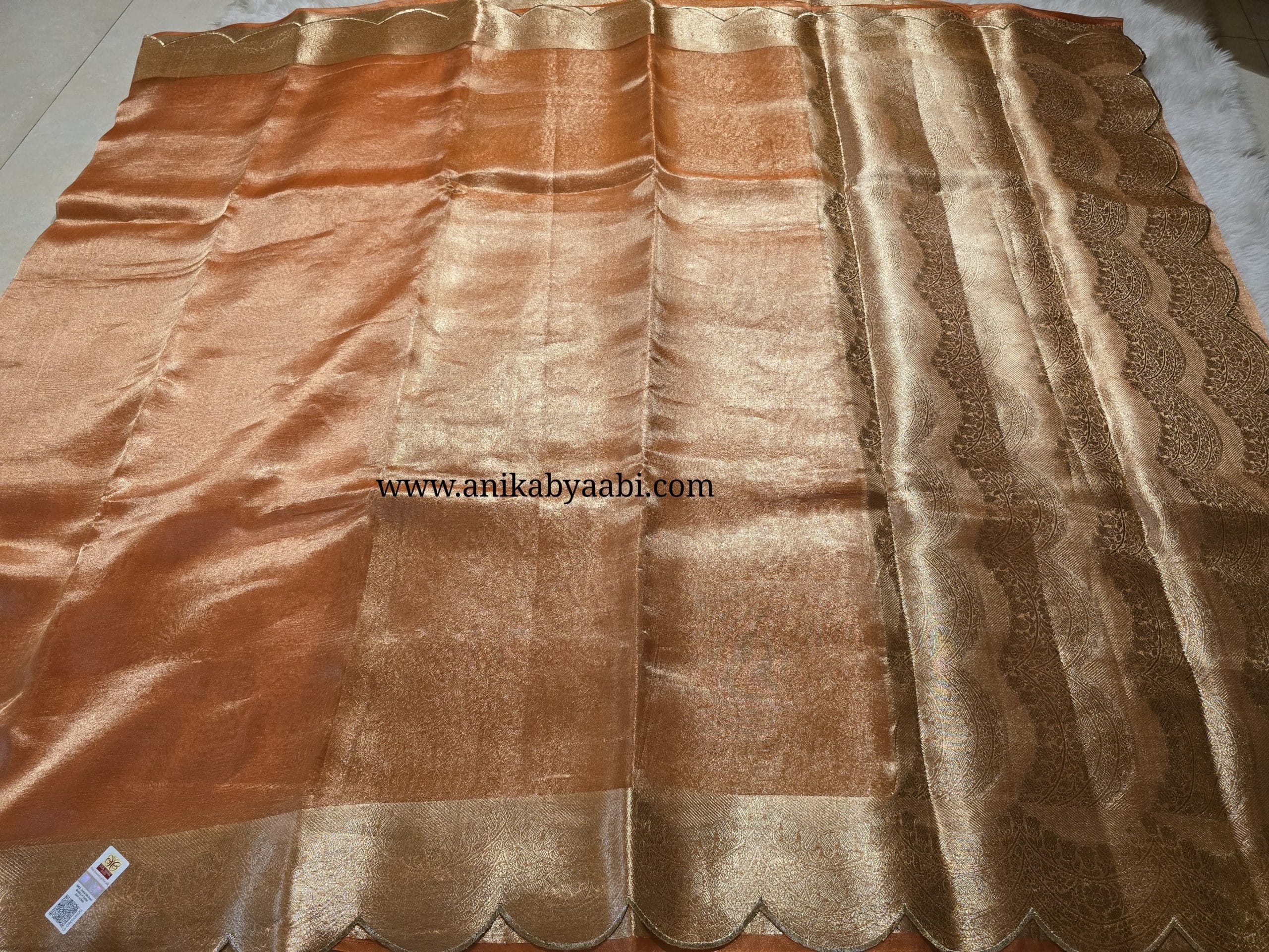 KALKI - VAISHU BRIDAL EDIT TISSUE SAREE - Image 6