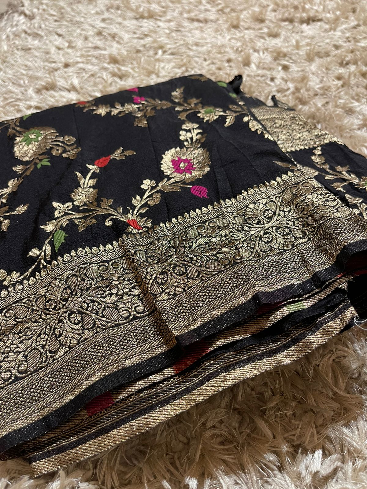KASI - BLACK SAREE - Image 5