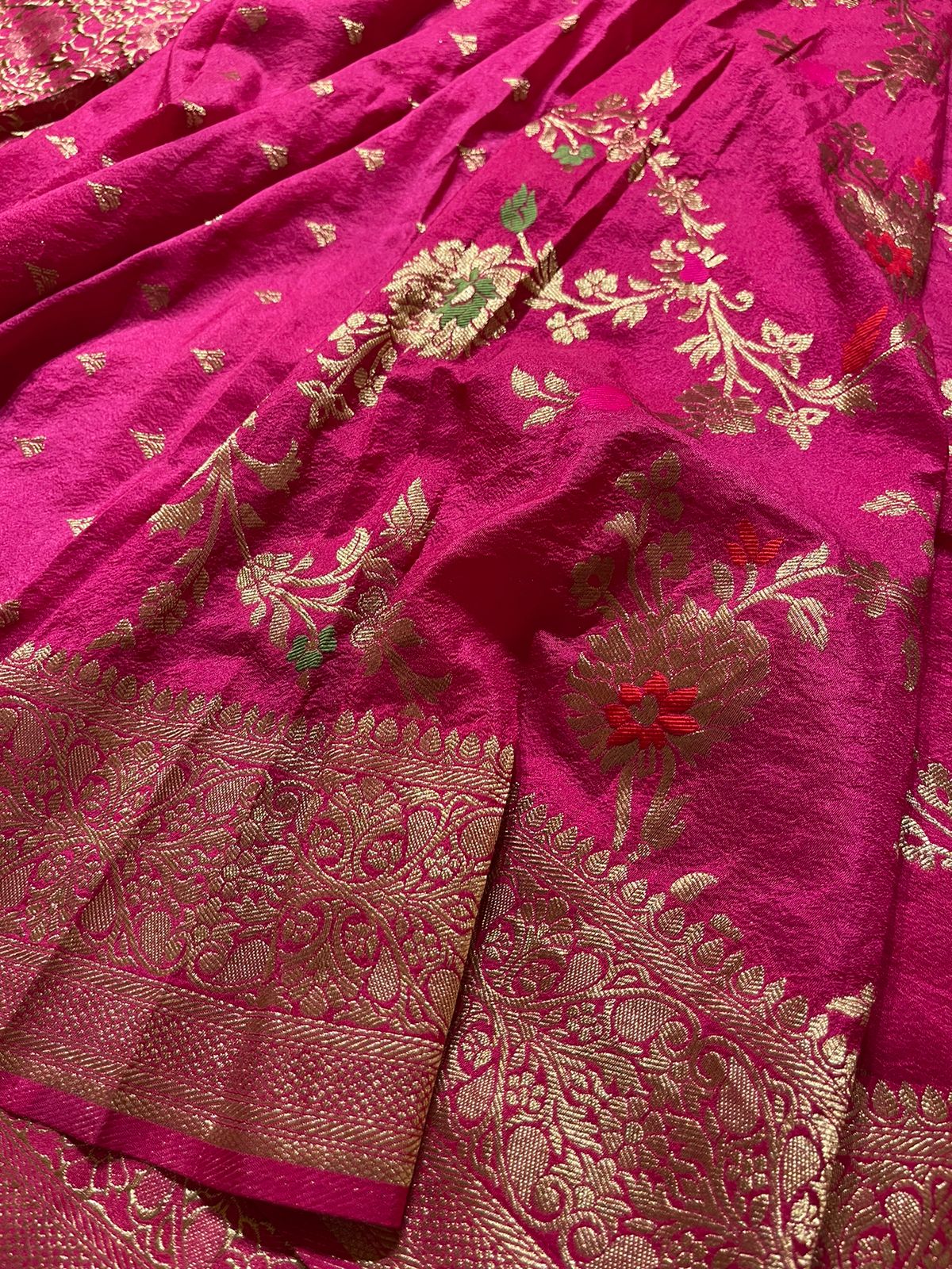 KASI - RANI PINK SAREE - Image 5