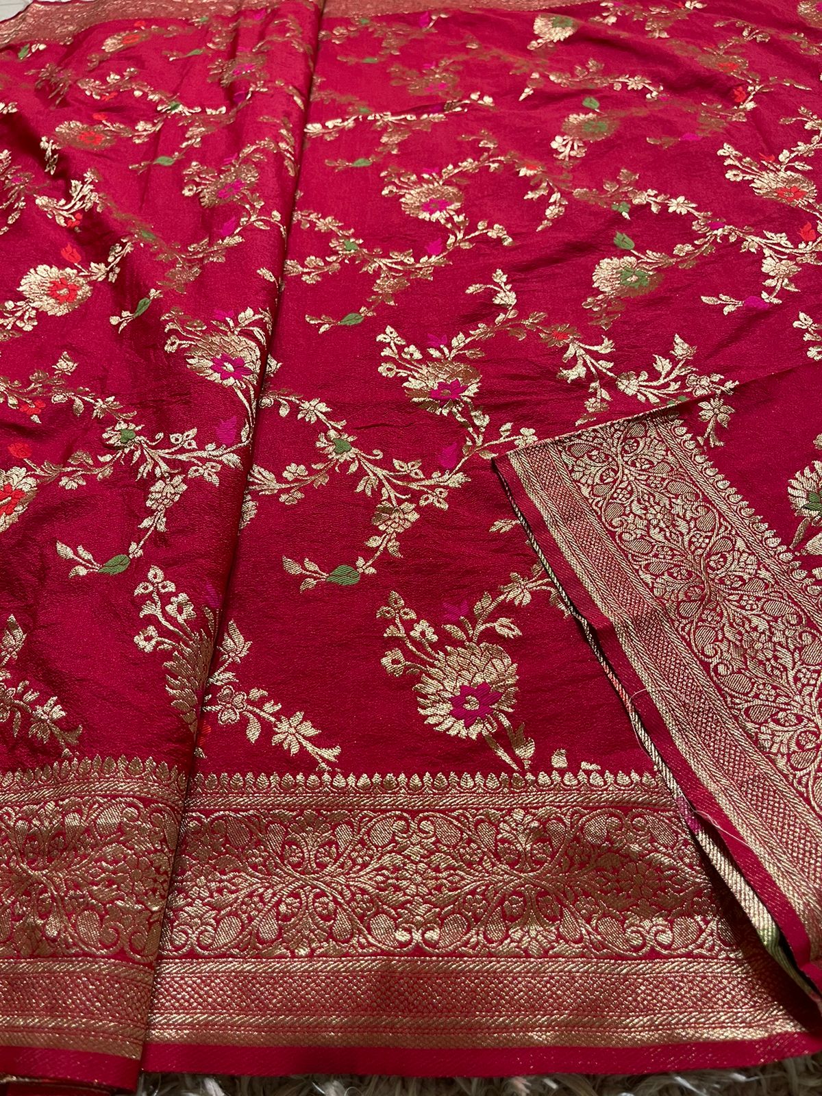 KASI - RED SAREE - Image 5
