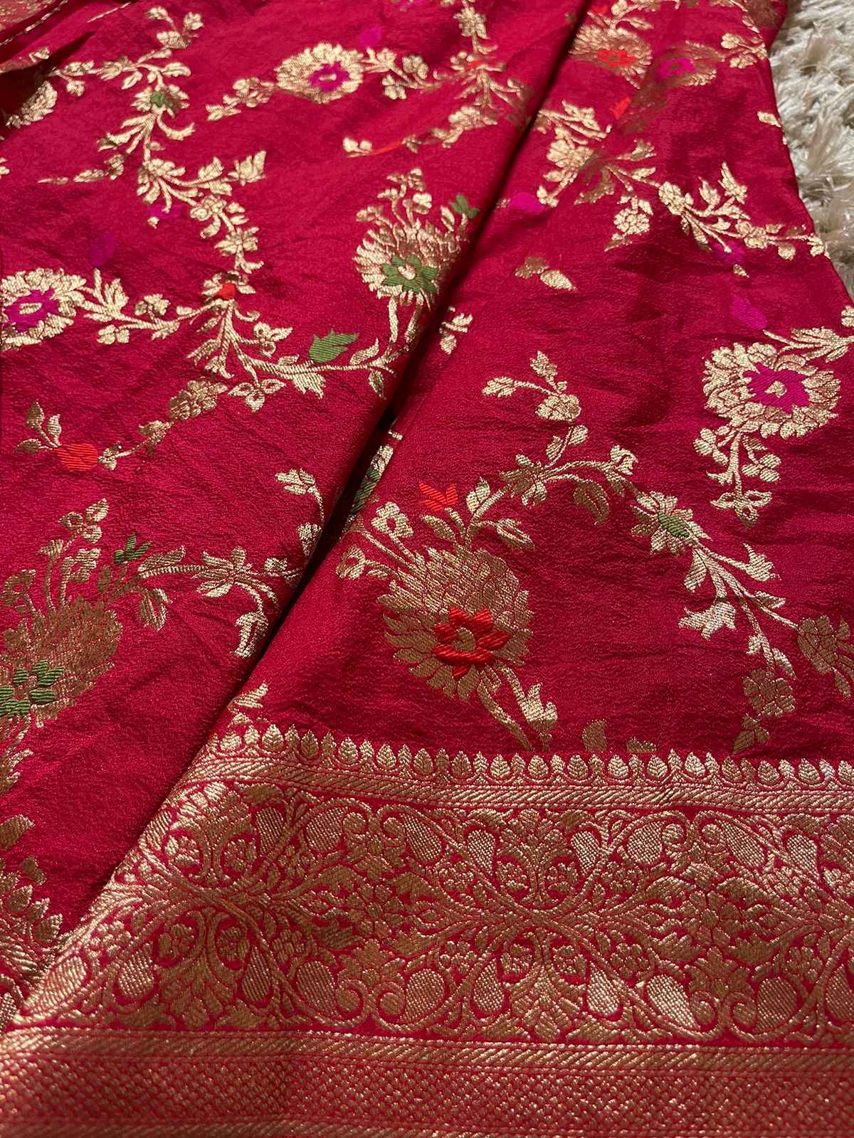 KASI - RED SAREE - Image 6