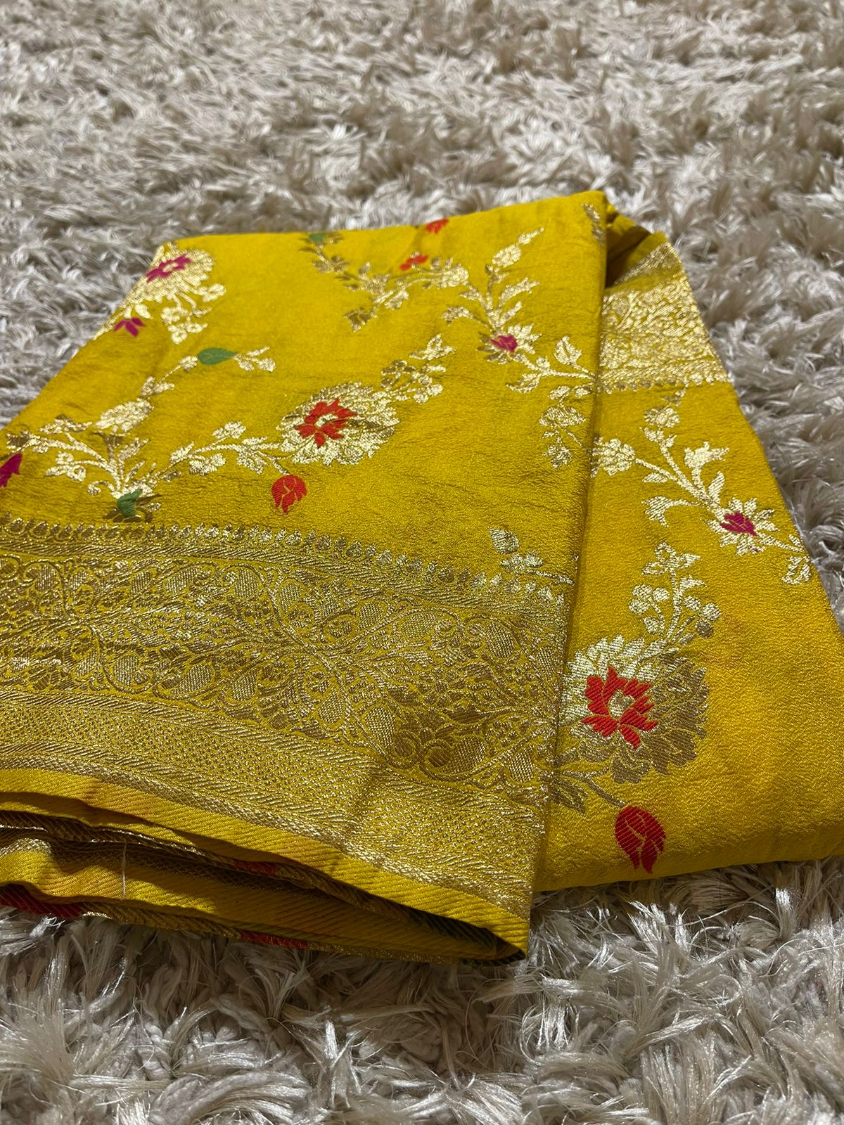 KASI - YELLOW SAREE - Image 3