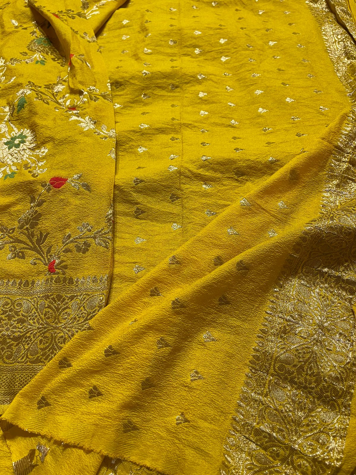 KASI - YELLOW SAREE - Image 4