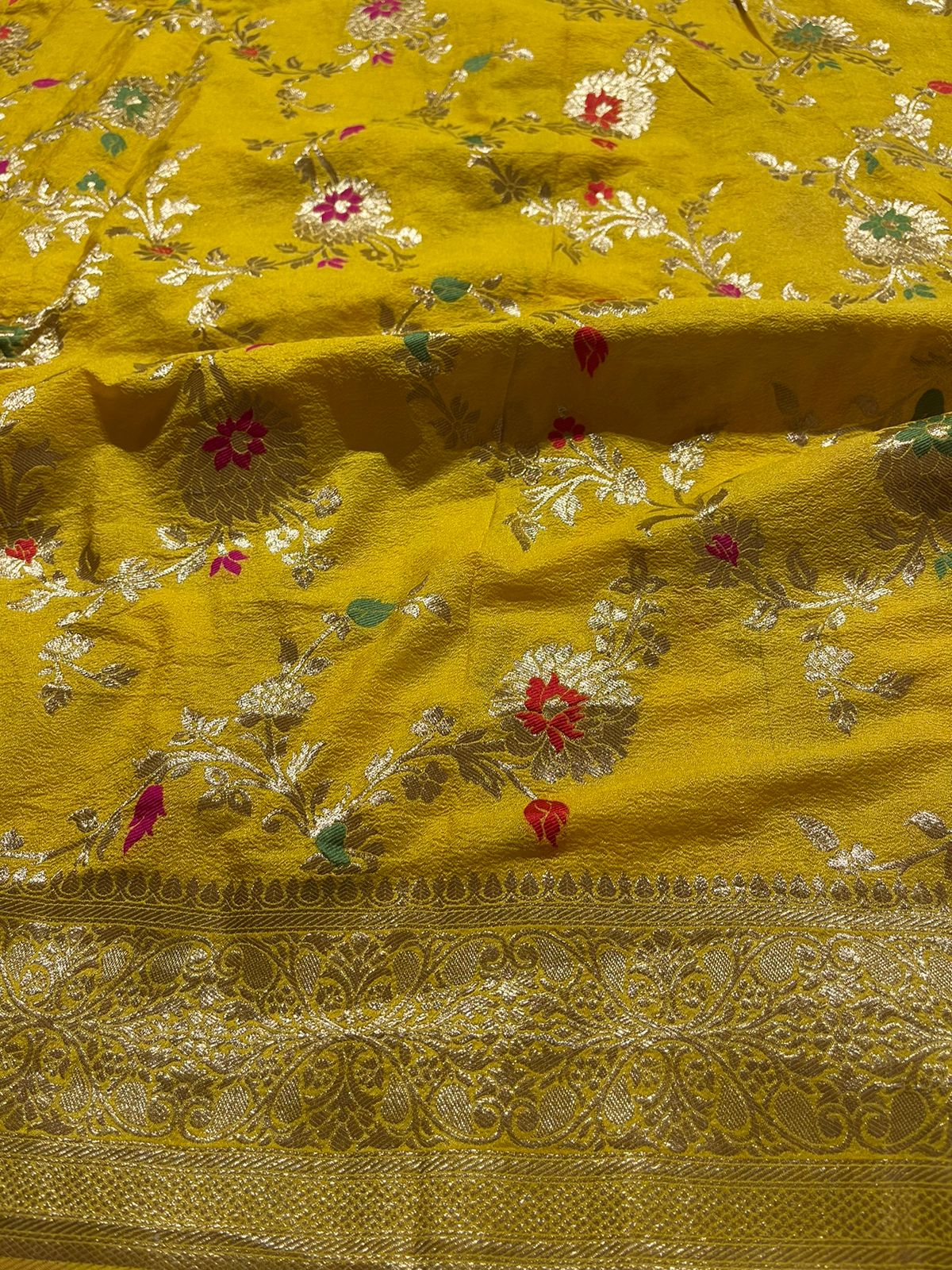 KASI - YELLOW SAREE - Image 5