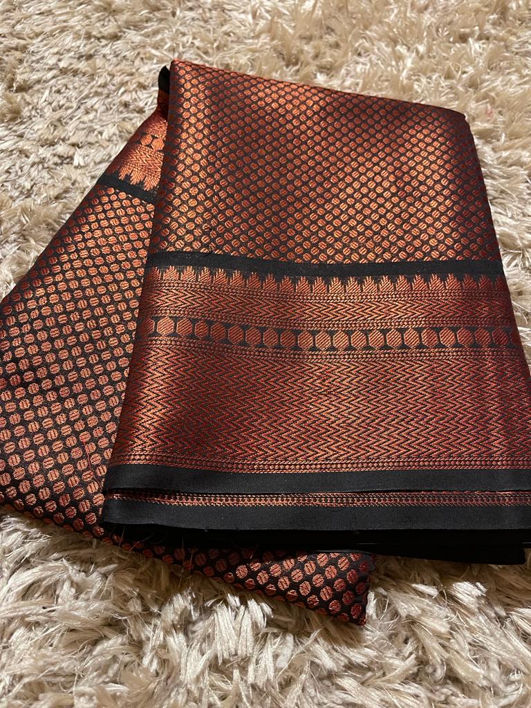 KORA - BLACK SAREE - Image 5