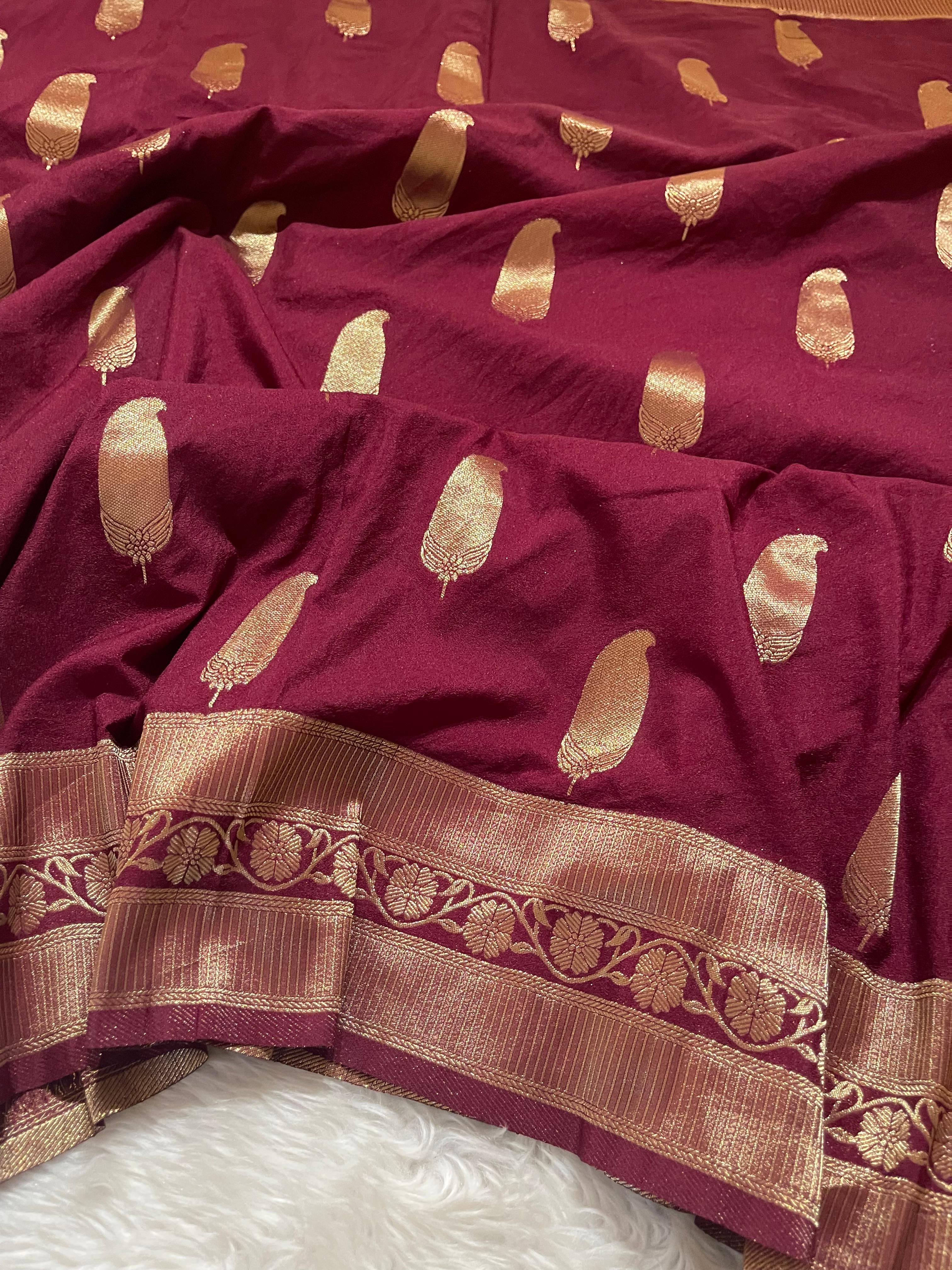 MAYURA- BANARASI MUNGA SILK SAREE - Image 4