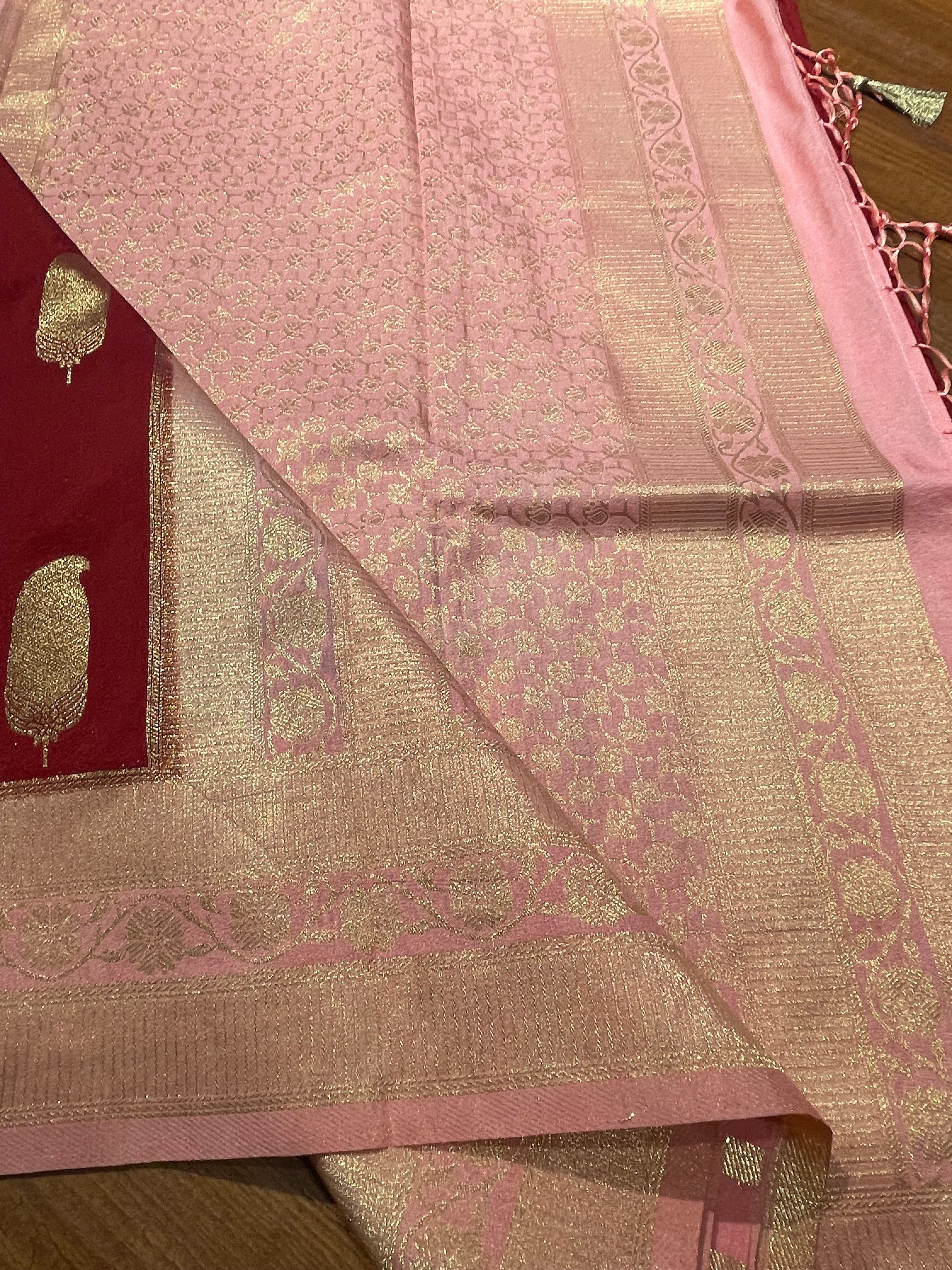 MAYURA- BANARASI MUNGA SILK SAREE-3 - Image 5
