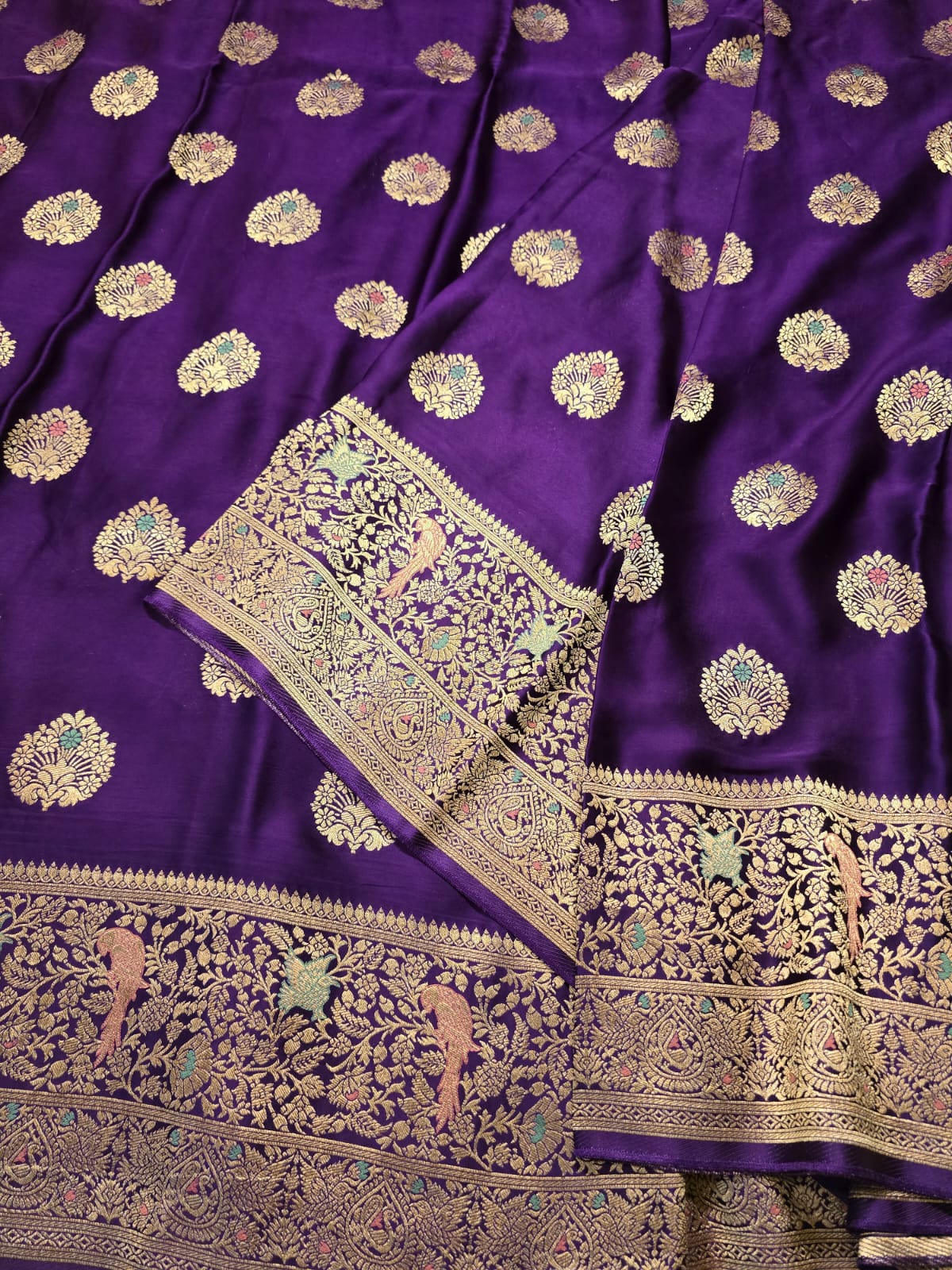 MUSHRO - PURPLE SAREE - Image 6
