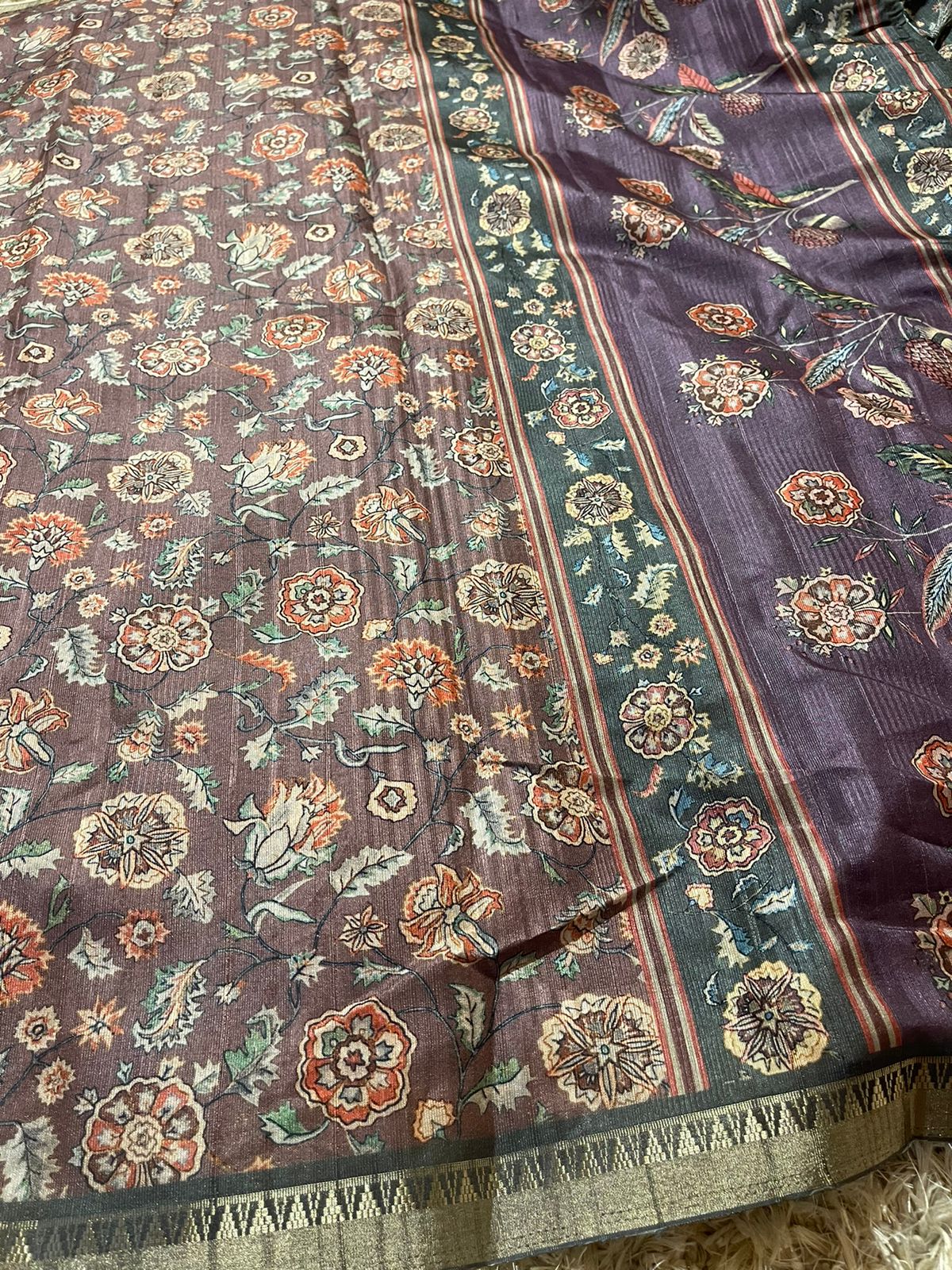 RATHI-GRAPE SAREE - Image 3