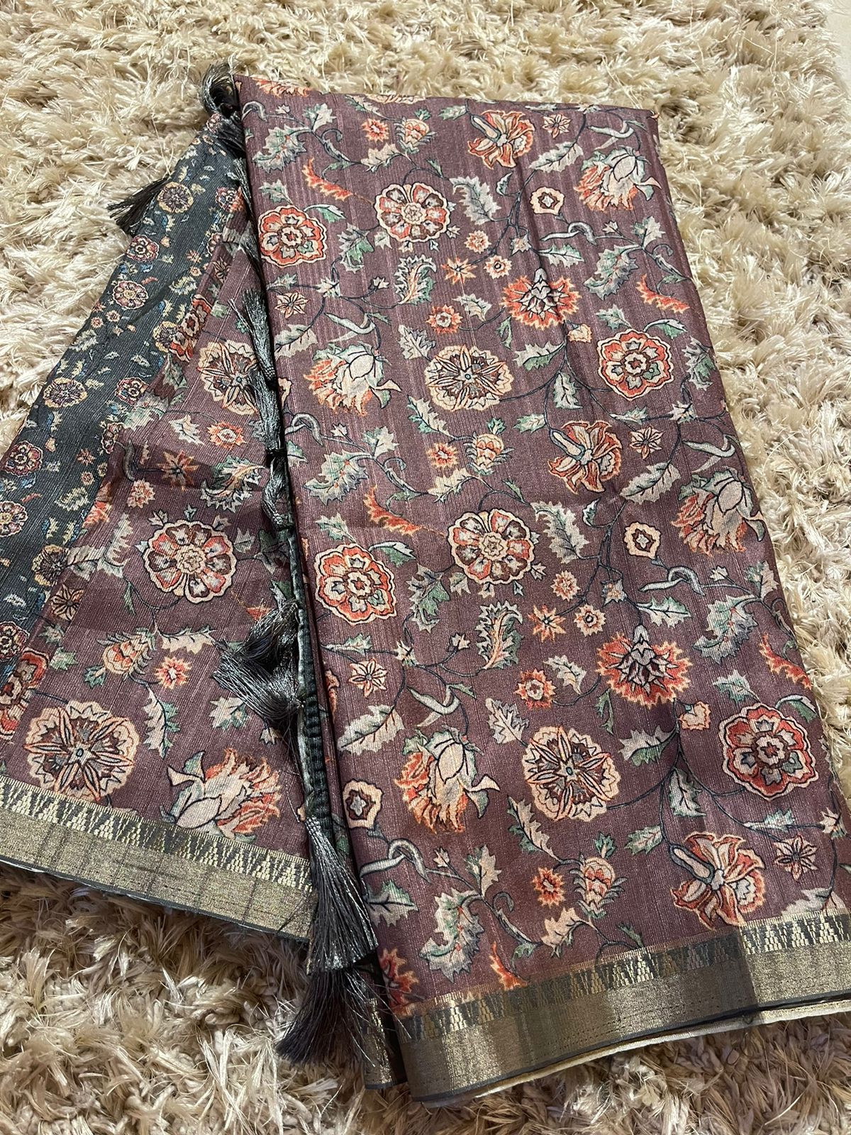 RATHI-GRAPE SAREE - Image 4