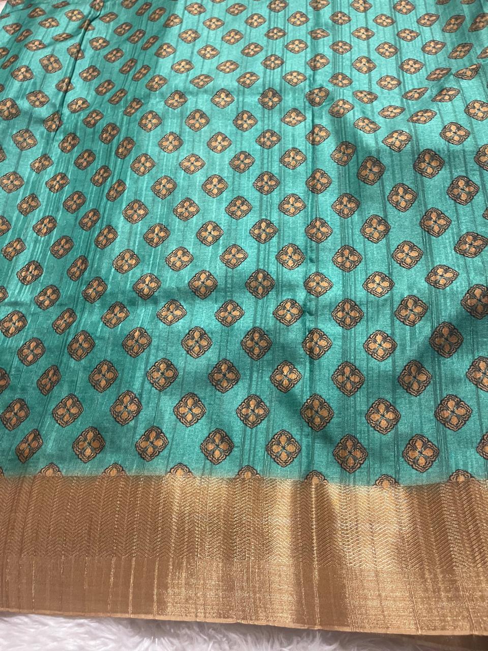 RATHI-ORANGE SAREE - Image 3