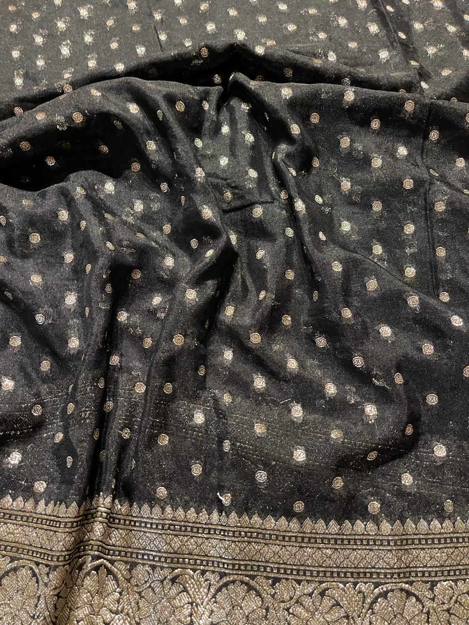 ROOP-BLACK SAREE - Image 3