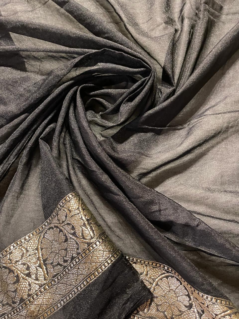 ROOP-BLACK SAREE - Image 6