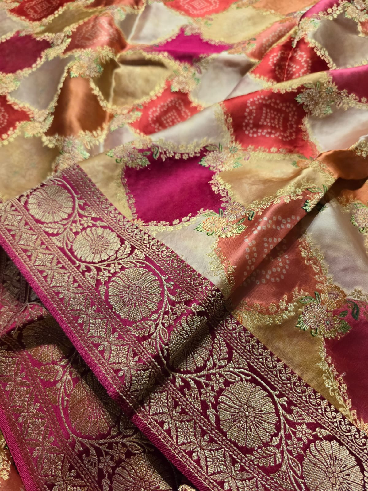 SHADES OF LOVE-RANIPINK SAREE - Image 3