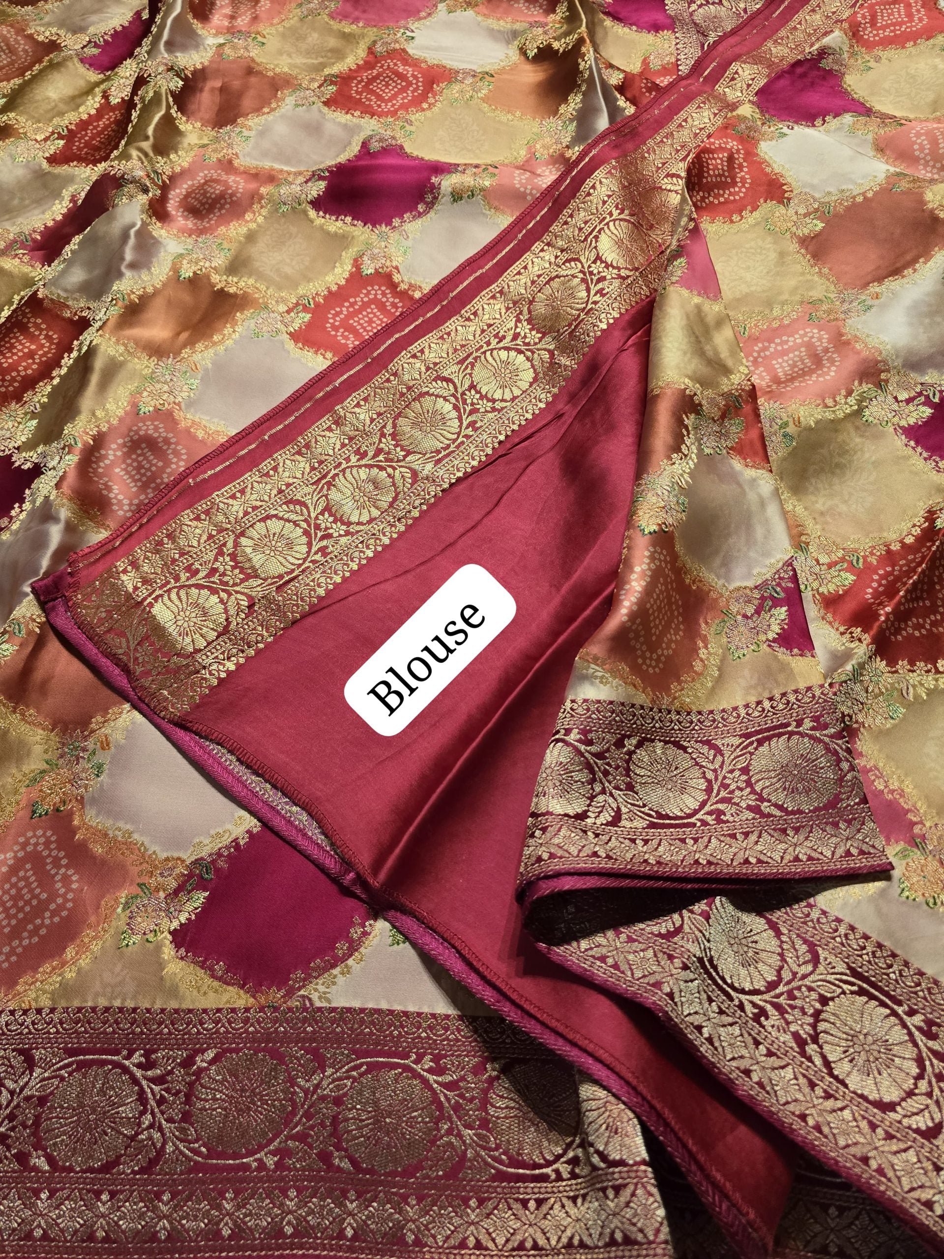SHADES OF LOVE-RANIPINK SAREE - Image 5