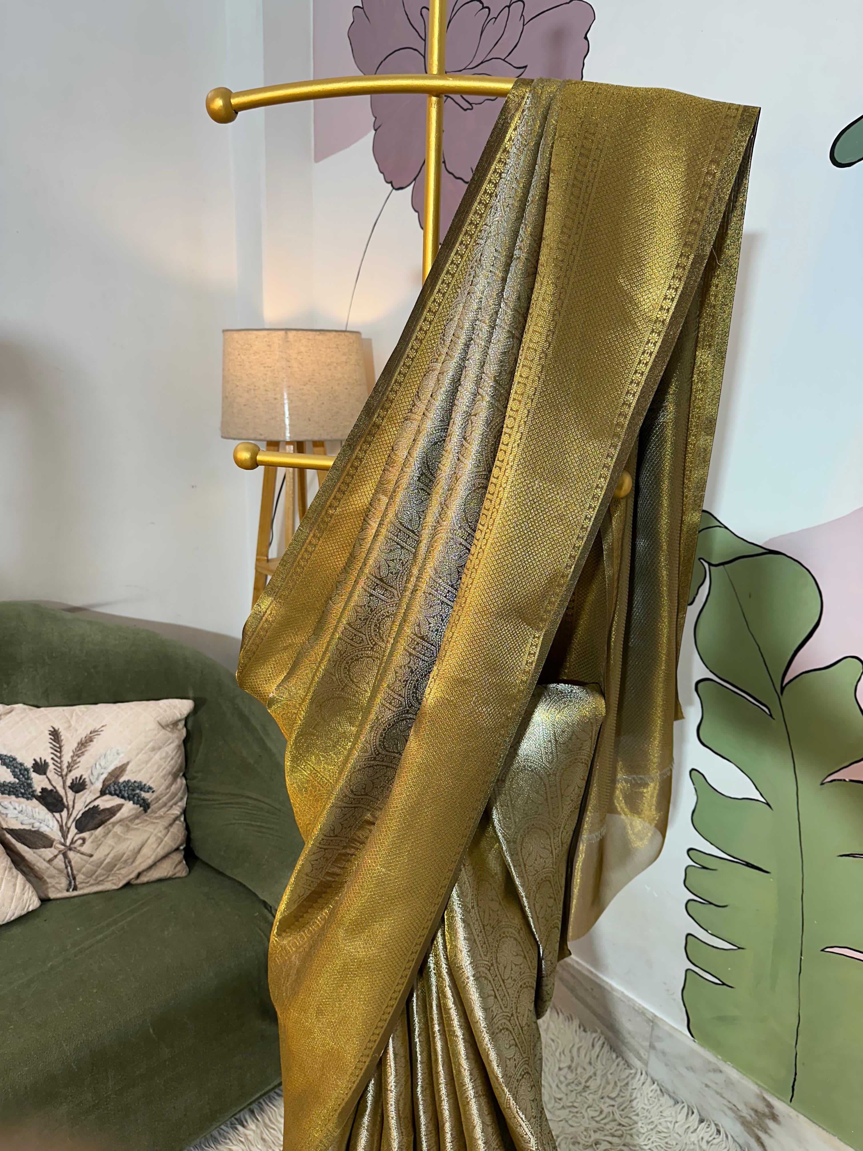 SHOBITA - Exclusive Semi Kanchi Saree - Image 4