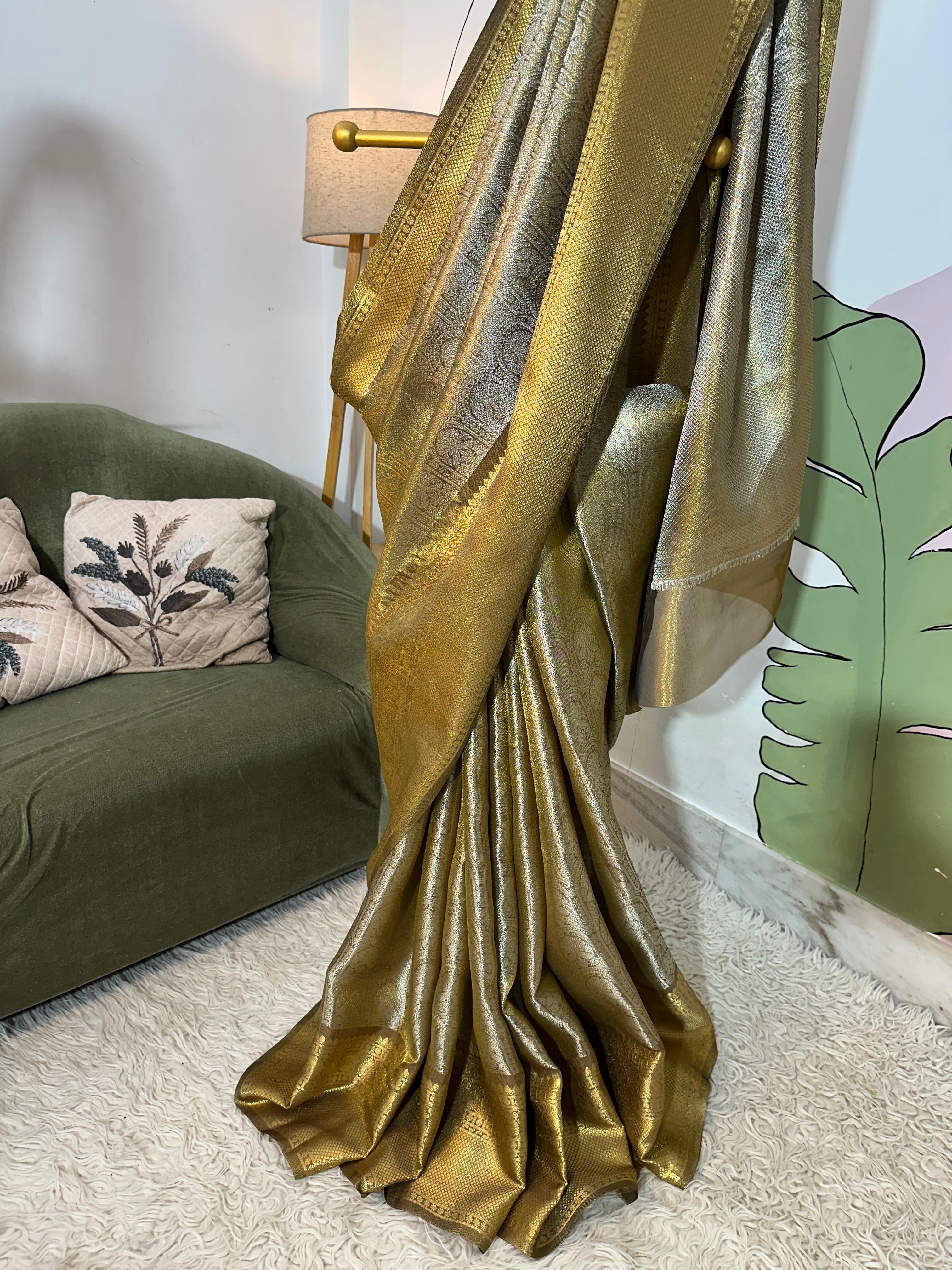 SHOBITA - Exclusive Semi Kanchi Saree - Image 6