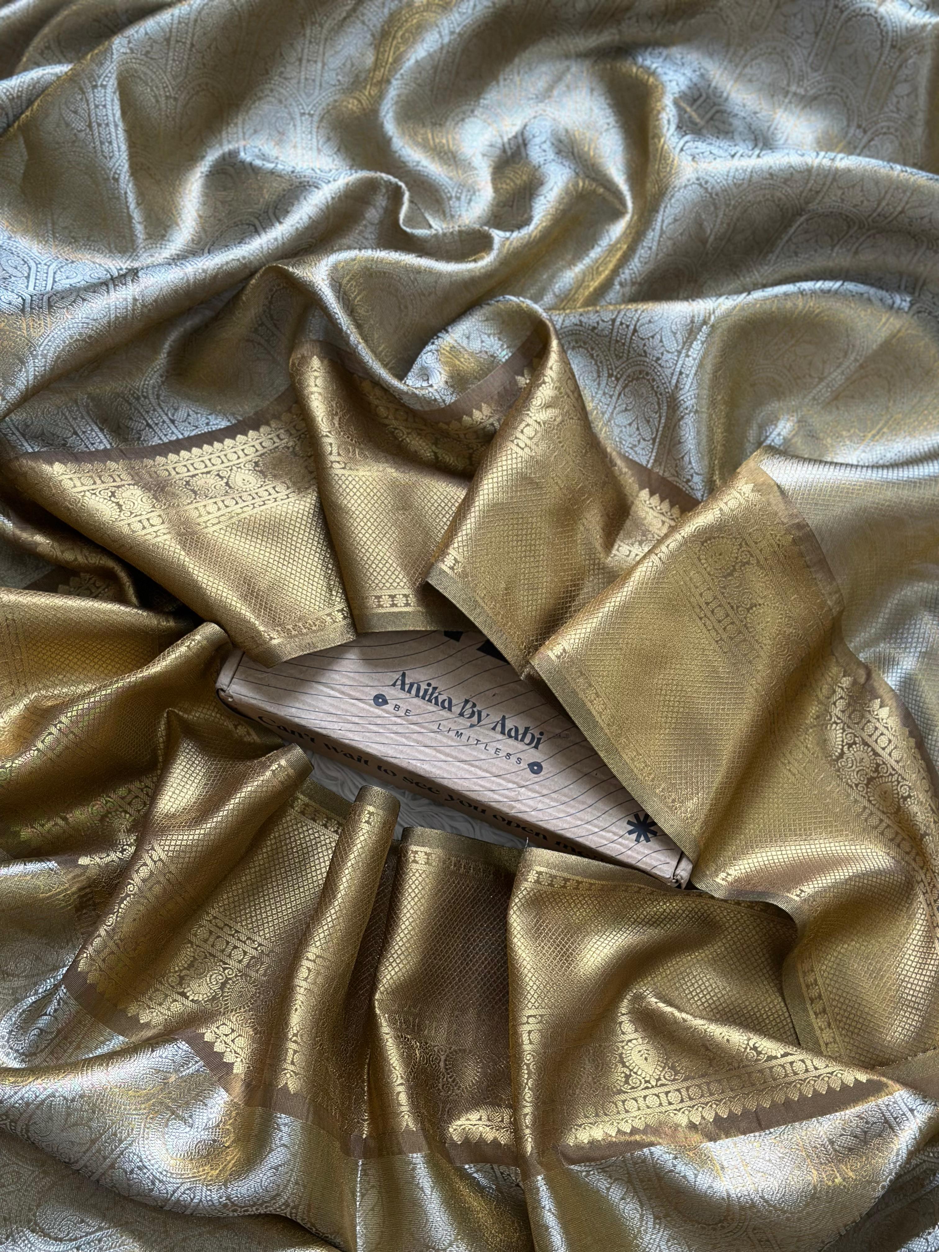 SHOBITA - Exclusive Semi Kanchi Saree - Image 8