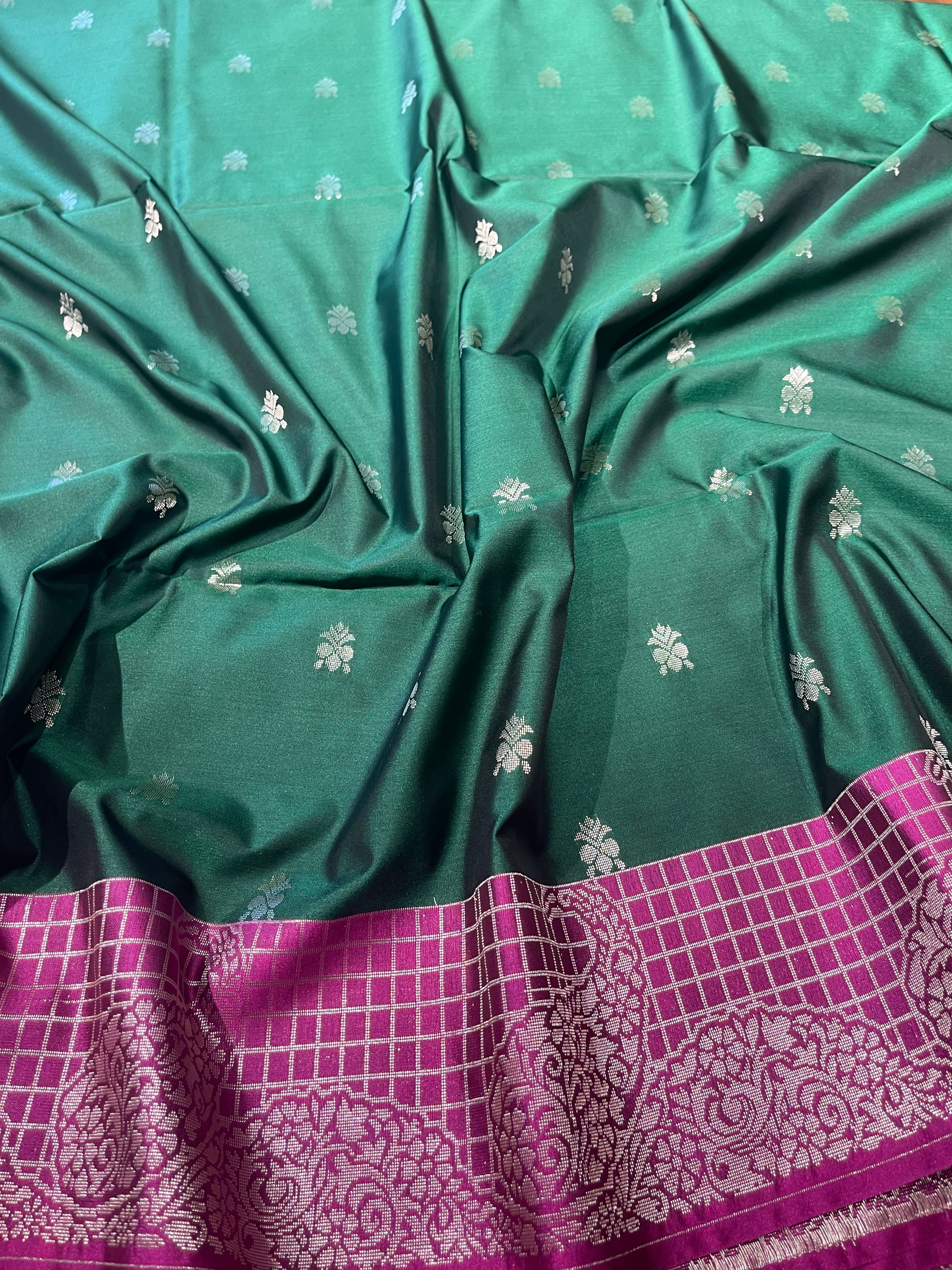 Soft Silk Saree-SS04 - Image 3