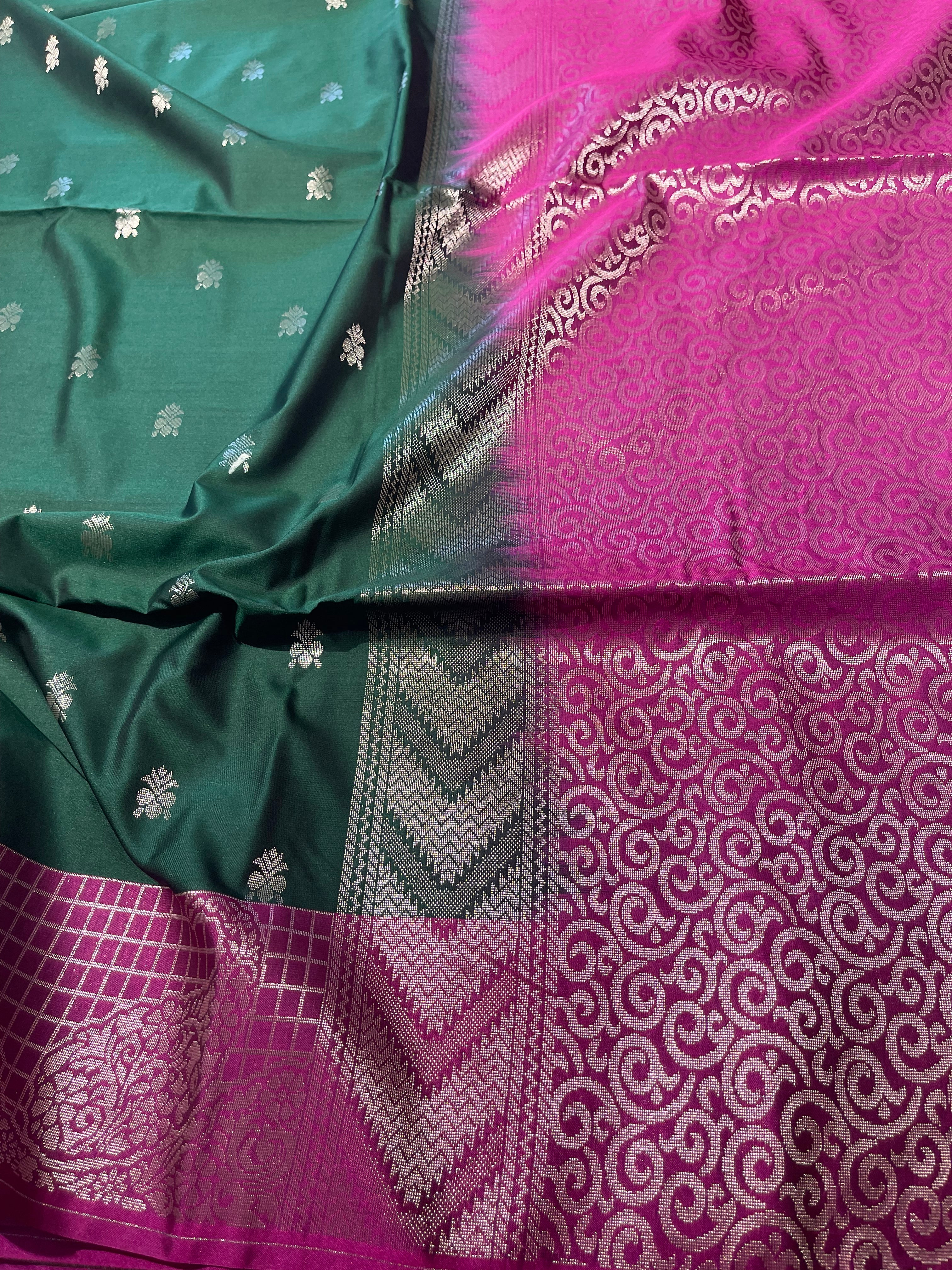 Soft Silk Saree-SS04 - Image 6
