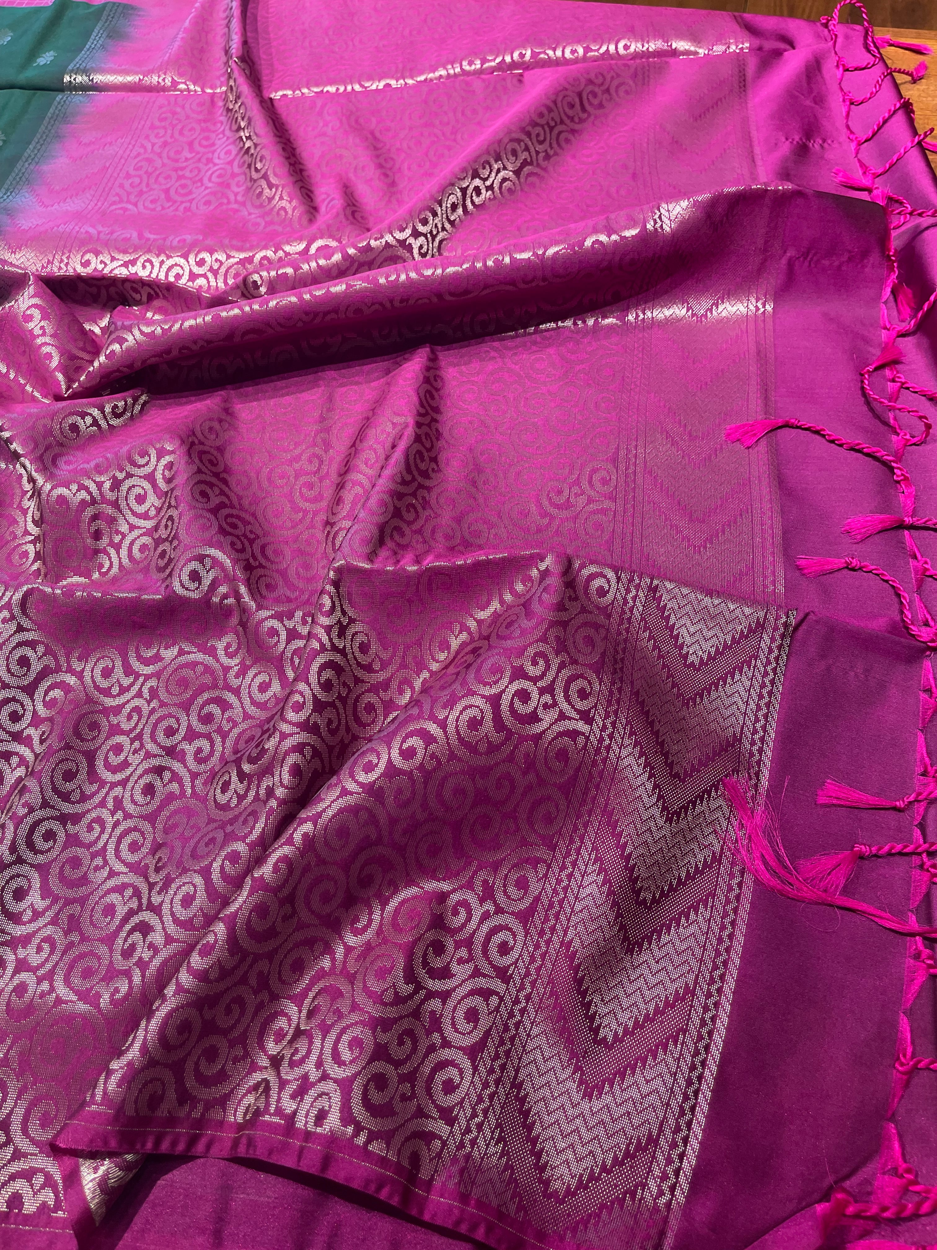 Soft Silk Saree-SS04 - Image 7