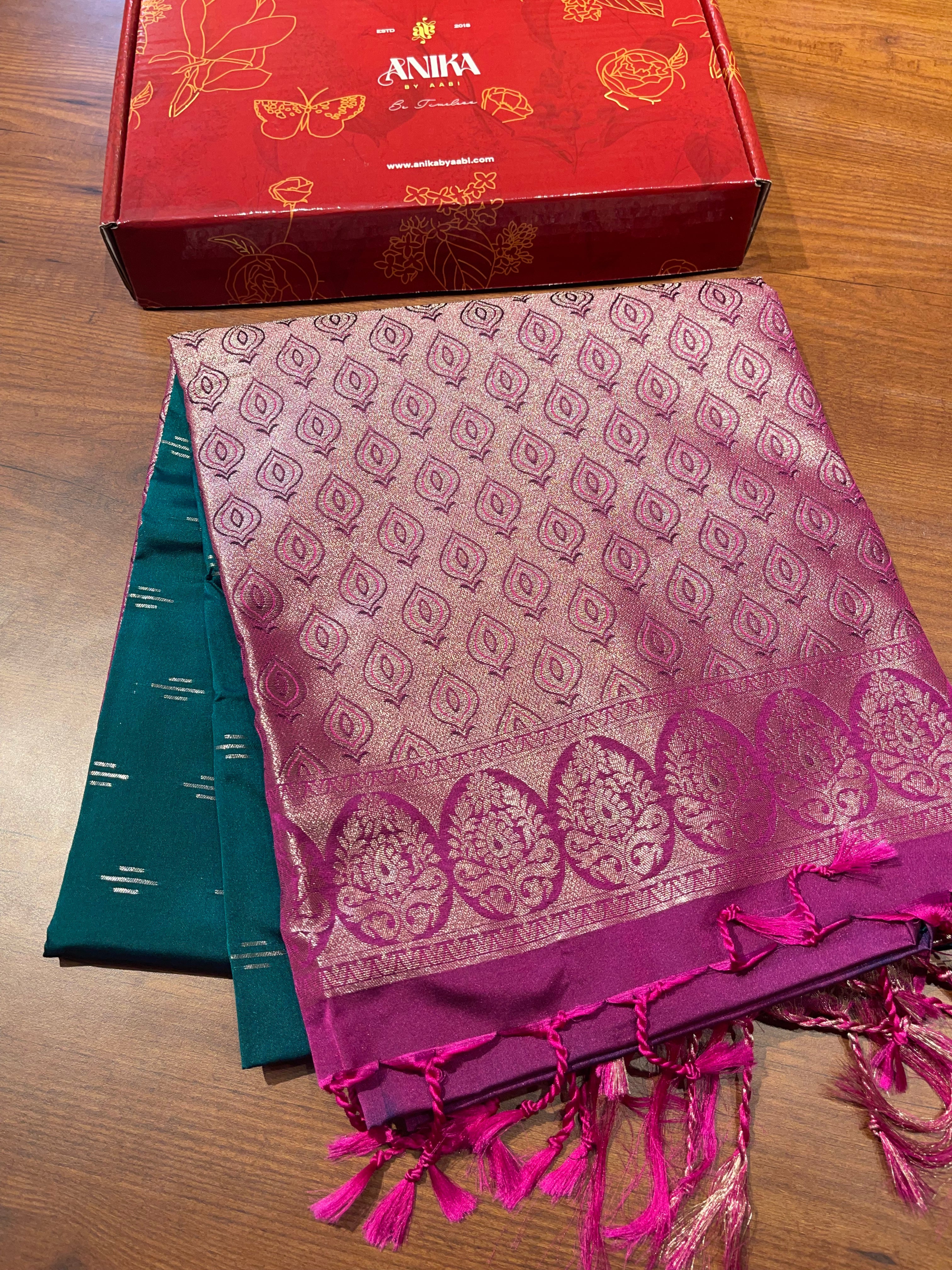 Soft Silk Saree-SS05 - Image 7