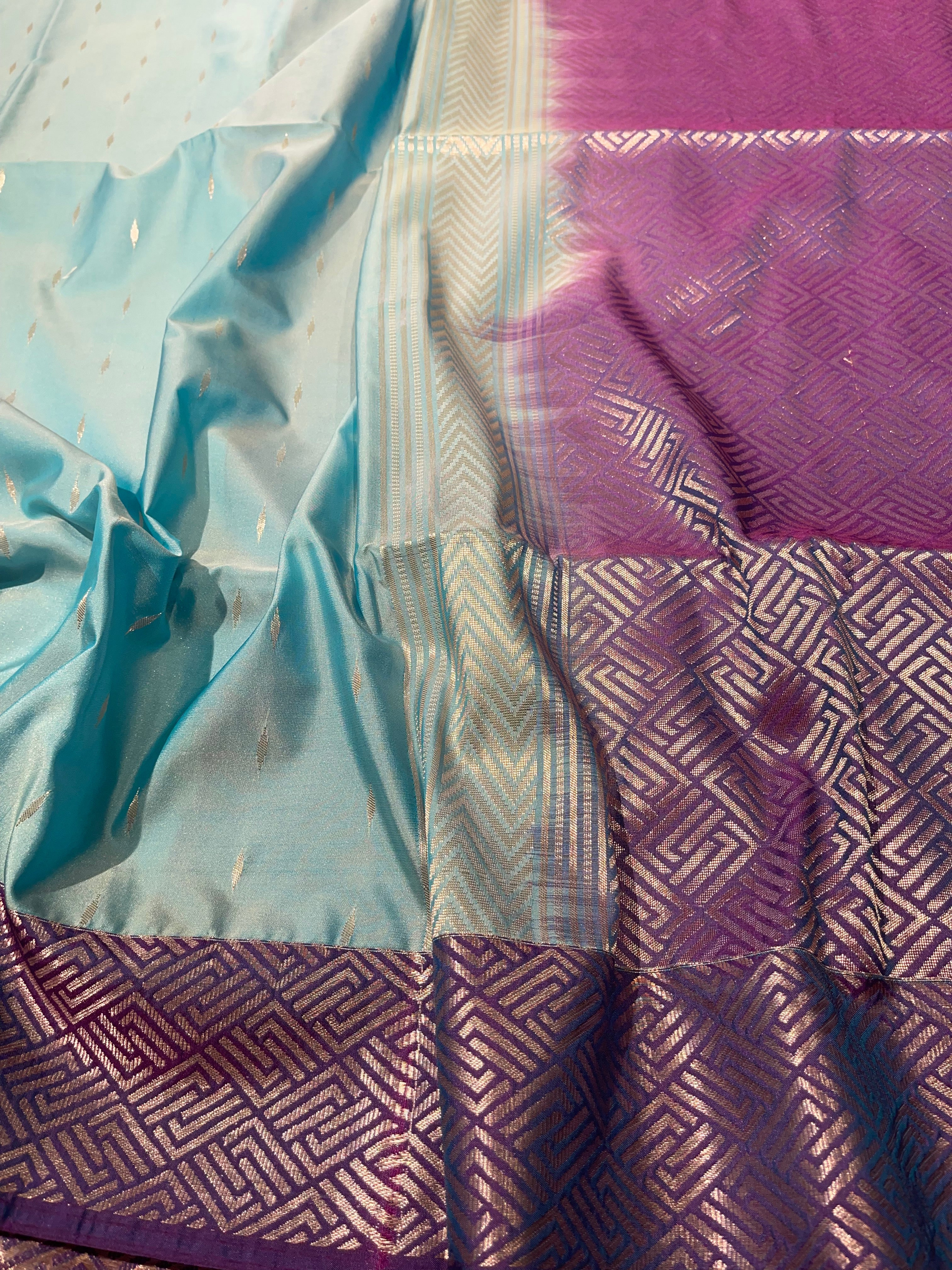 Soft Silk Saree-SS06 - Image 5