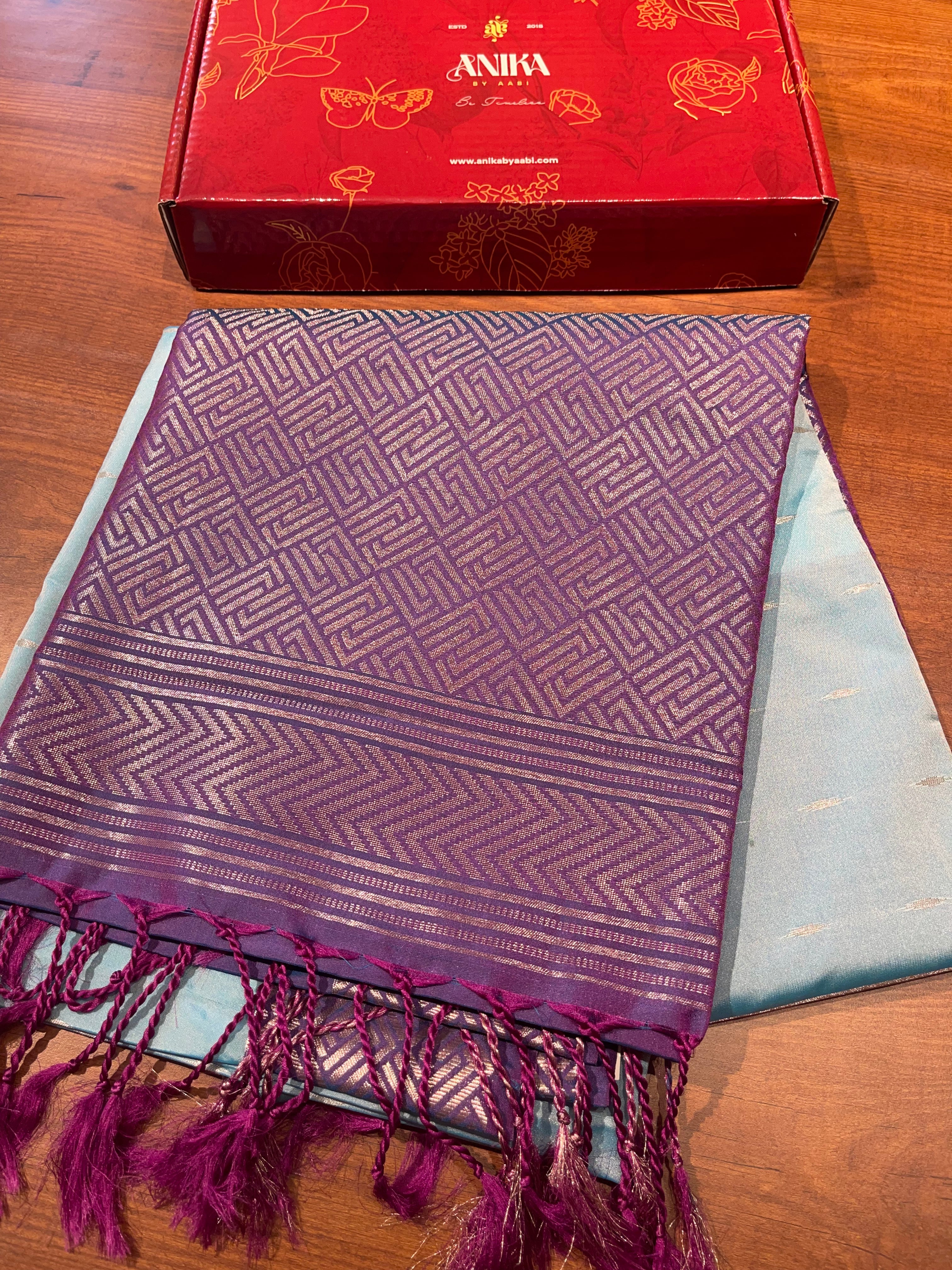 Soft Silk Saree-SS06 - Image 7