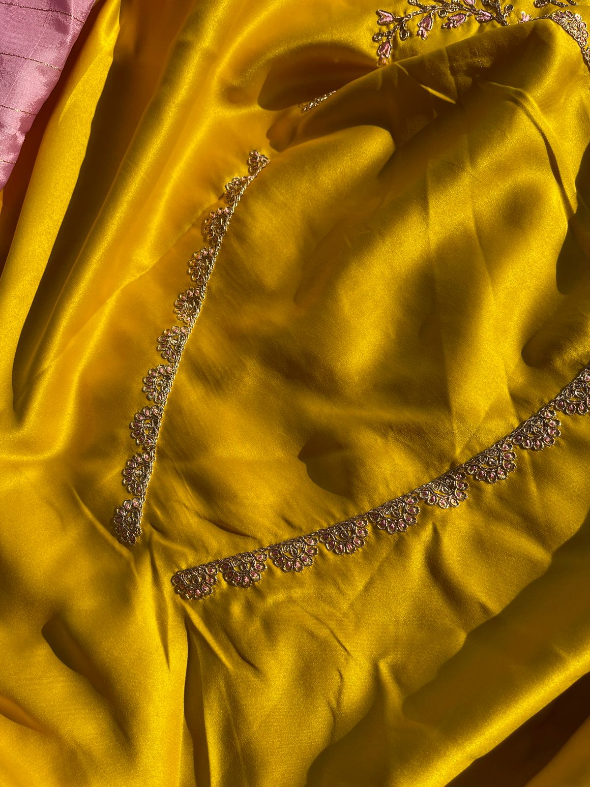 SUHA- PINK SAREE - Image 10